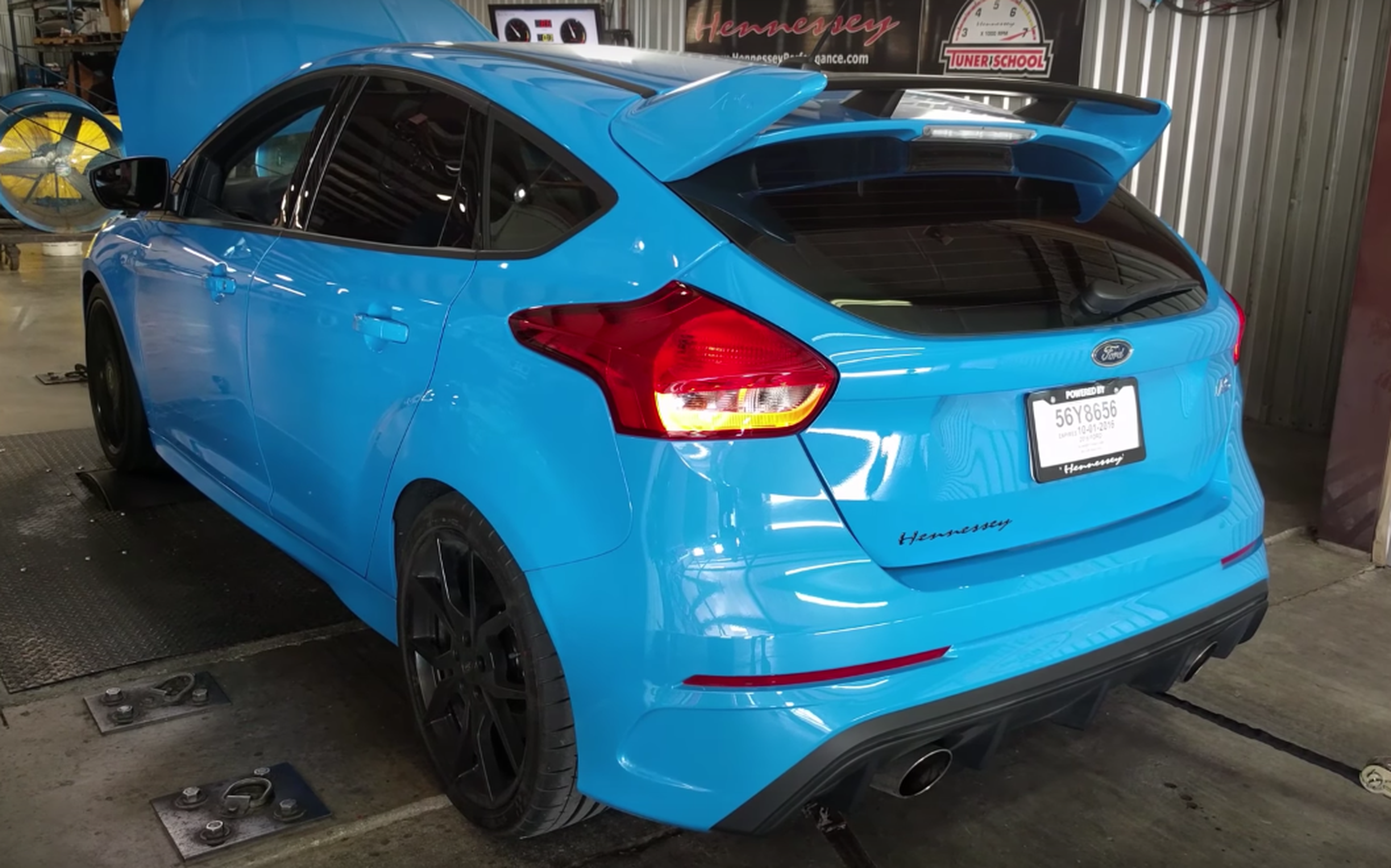 VÍDEO: ¿Un Ford Focus RS modificado por Hennessey? ¡Ahí va!