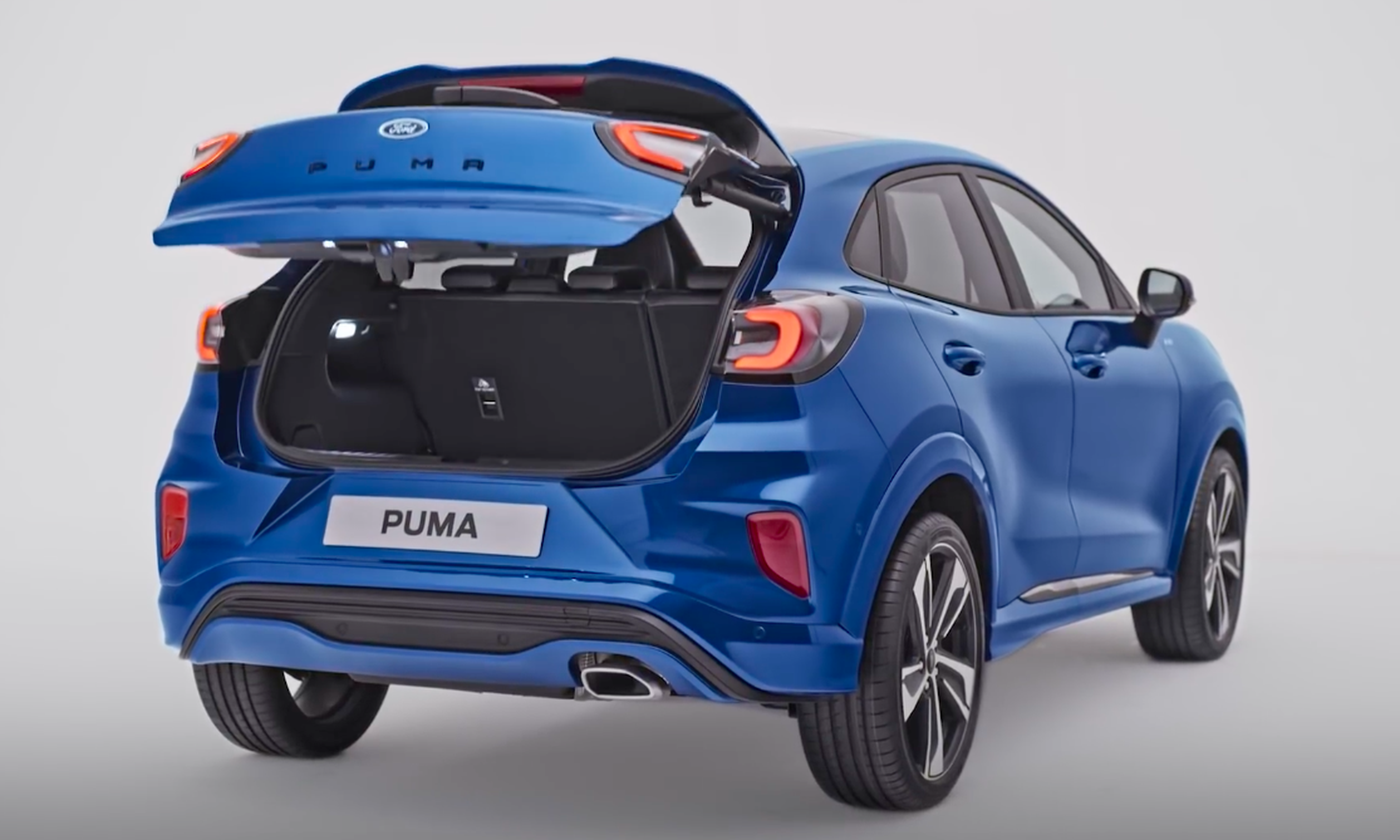 VÍDEO: El Ford Puma 2019 saca pecho de su maletero, ¡mira!