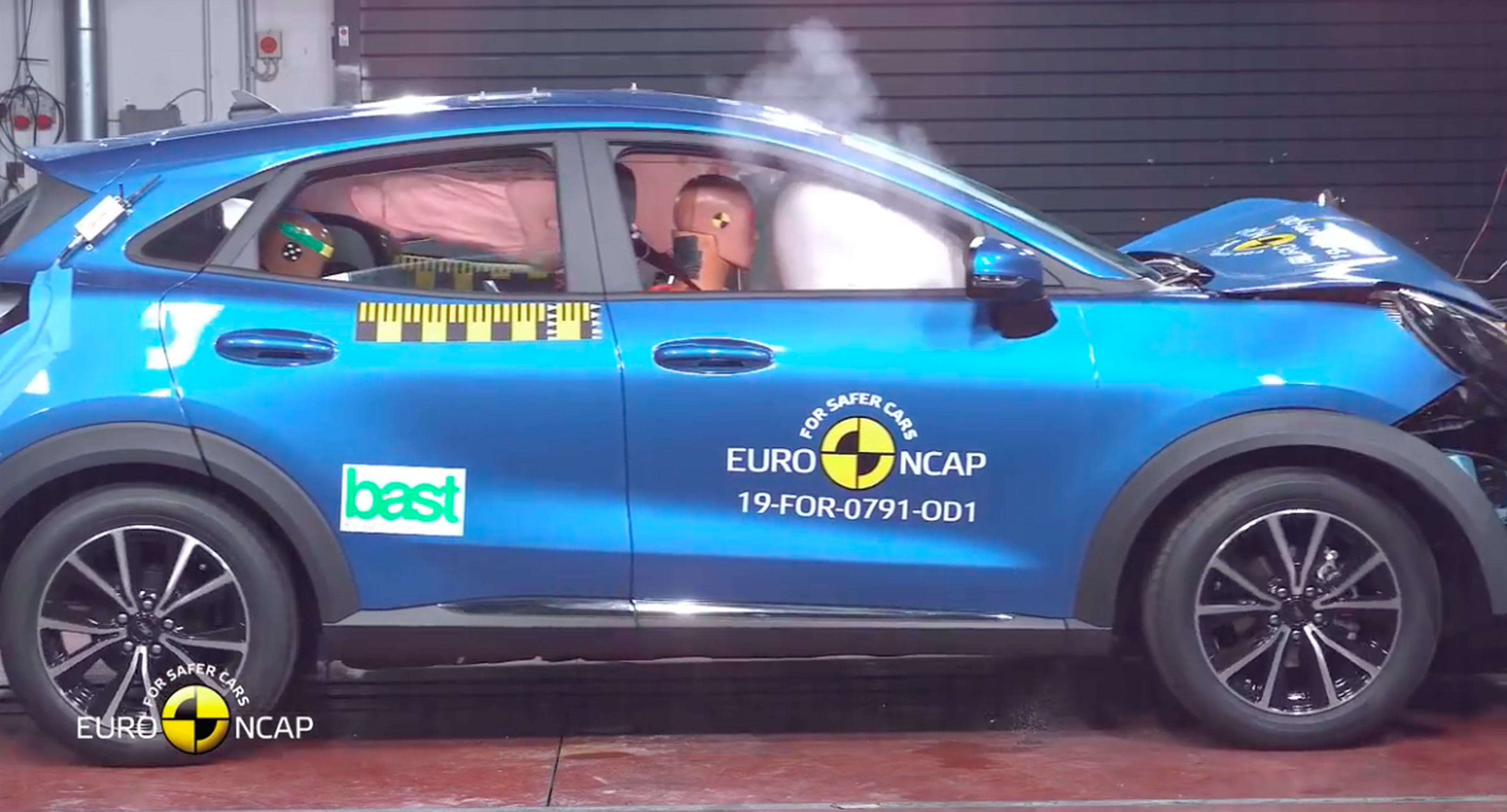 VÍDEO: El Ford Puma 2020 se enfrenta a las pruebas de choque, así es de seguro