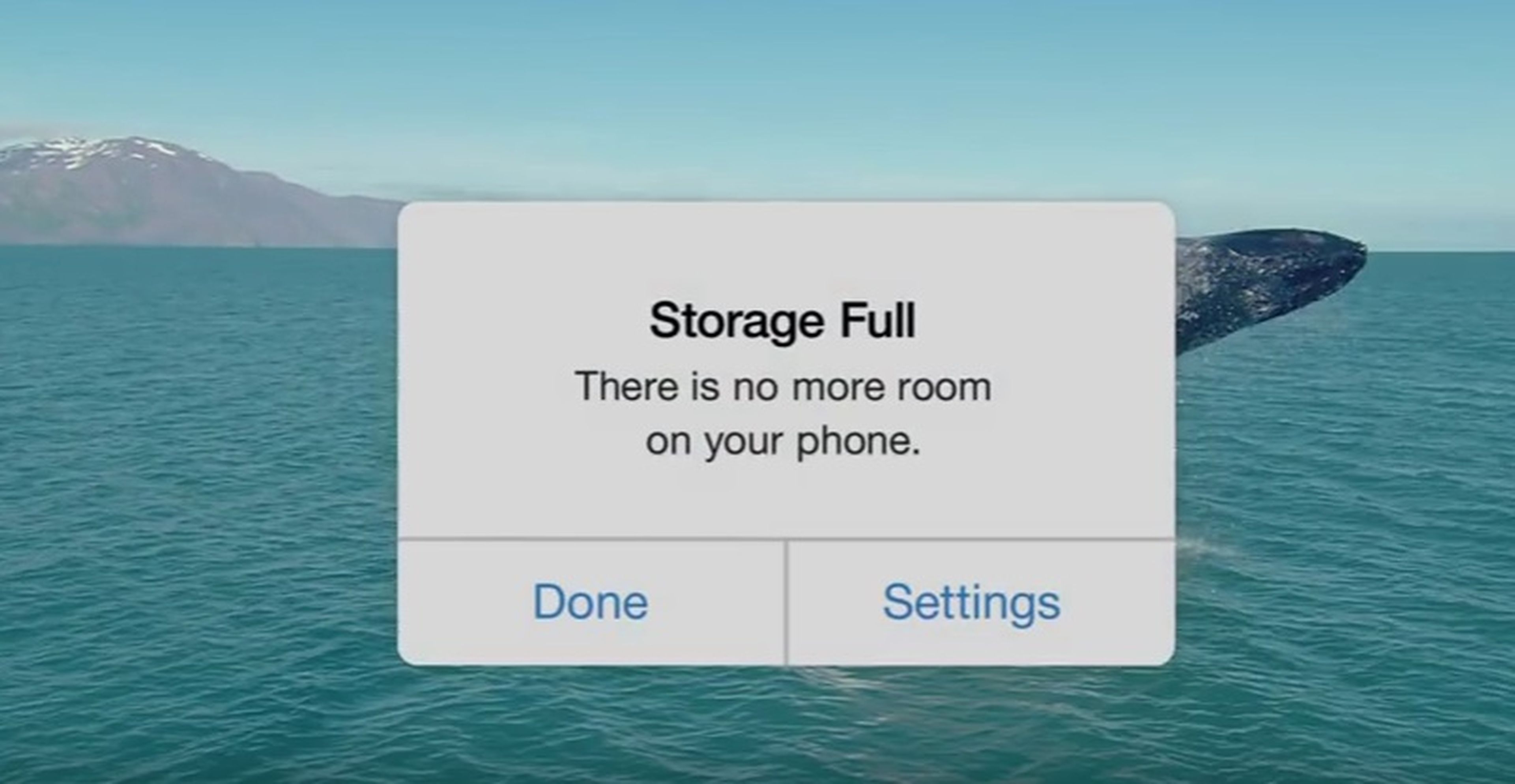 VÍDEO: Google ridiculiza la capacidad de almacenamiento del iPhone
