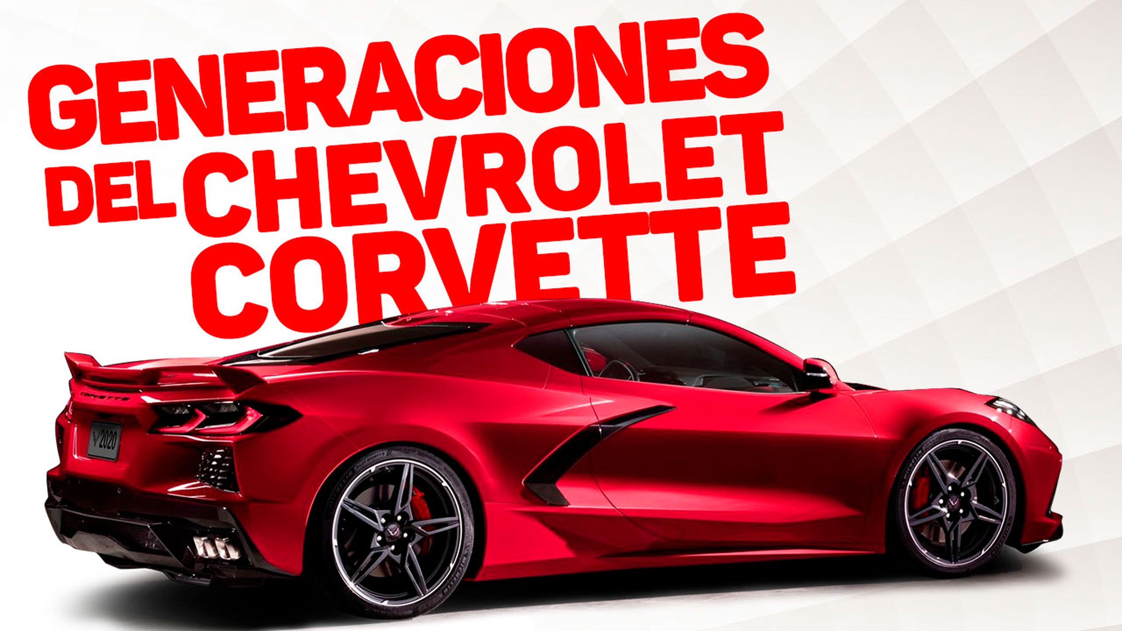 VÍDEO: La historia del Chevrolet Corvette, desde el C1 hasta el nuevo C8