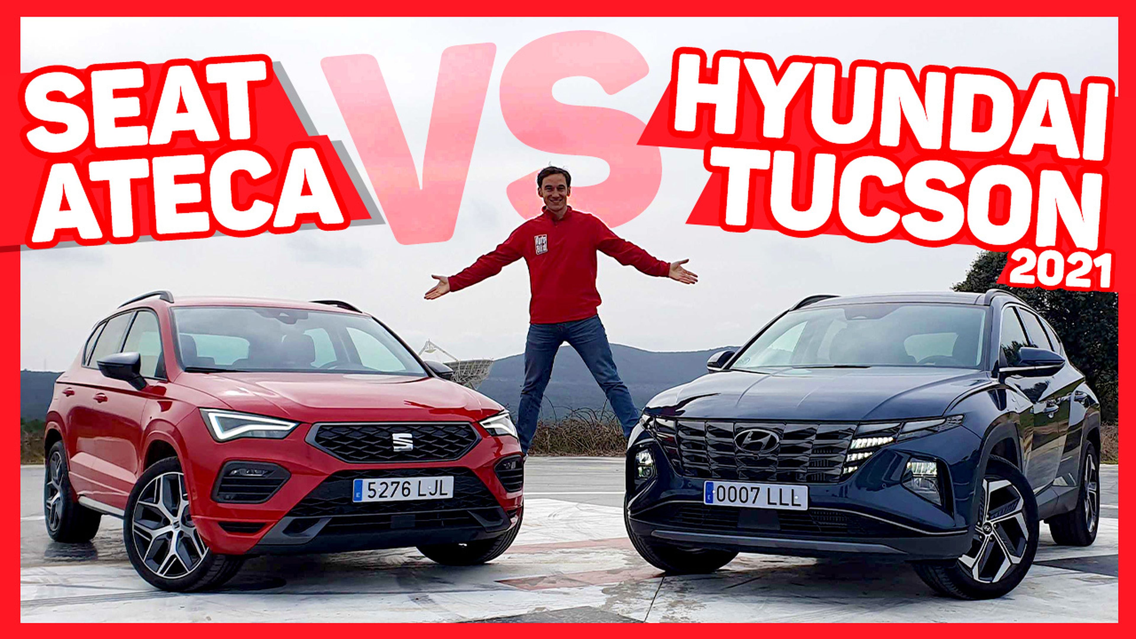VÍDEO: Hyundai Tucson VS Seat Ateca