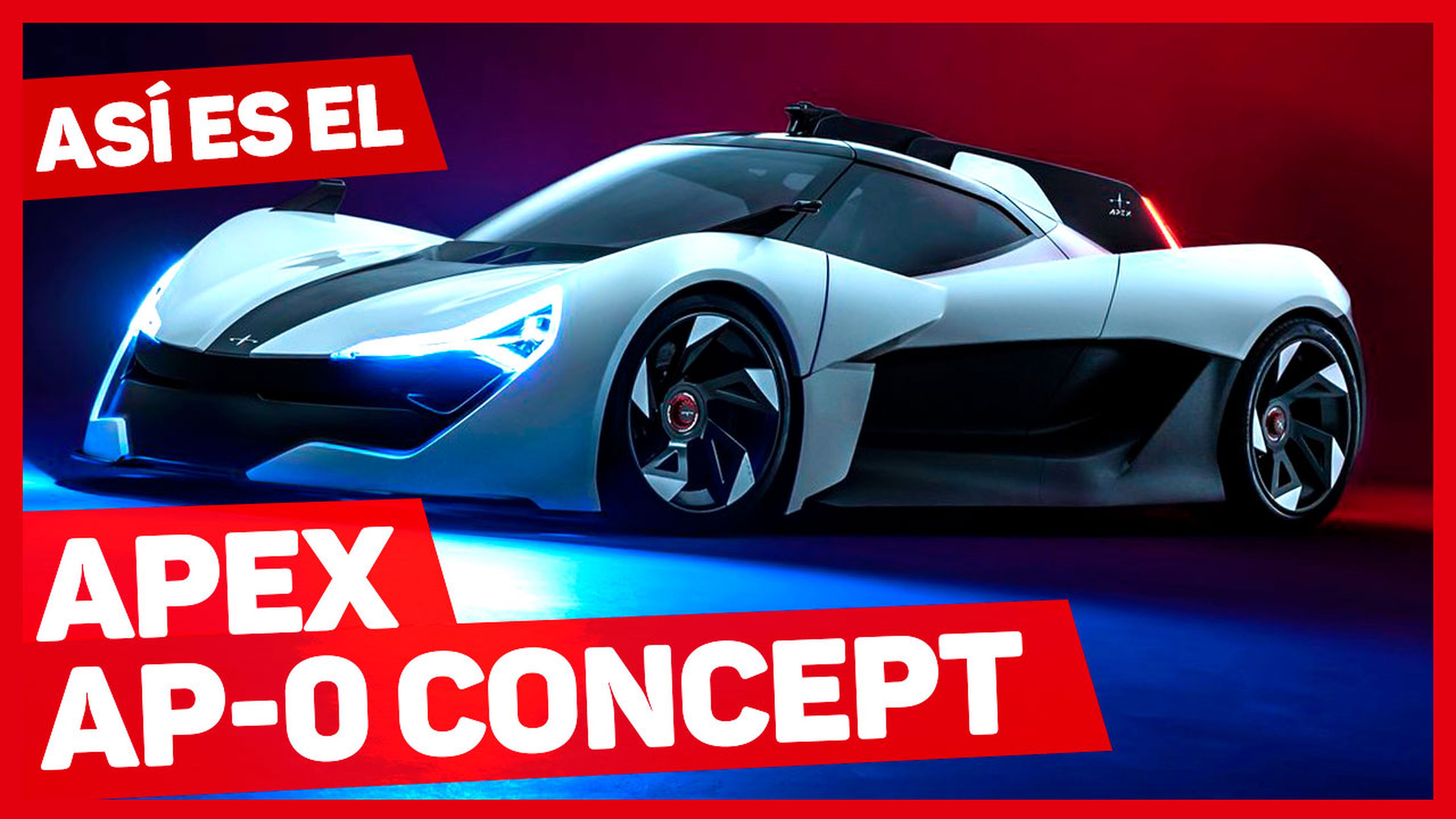 VÍDEO: ¿Qué invento es este? Se llama Apex AP-0 Concept y hace el 0-100 km/h en 2,3 segundos