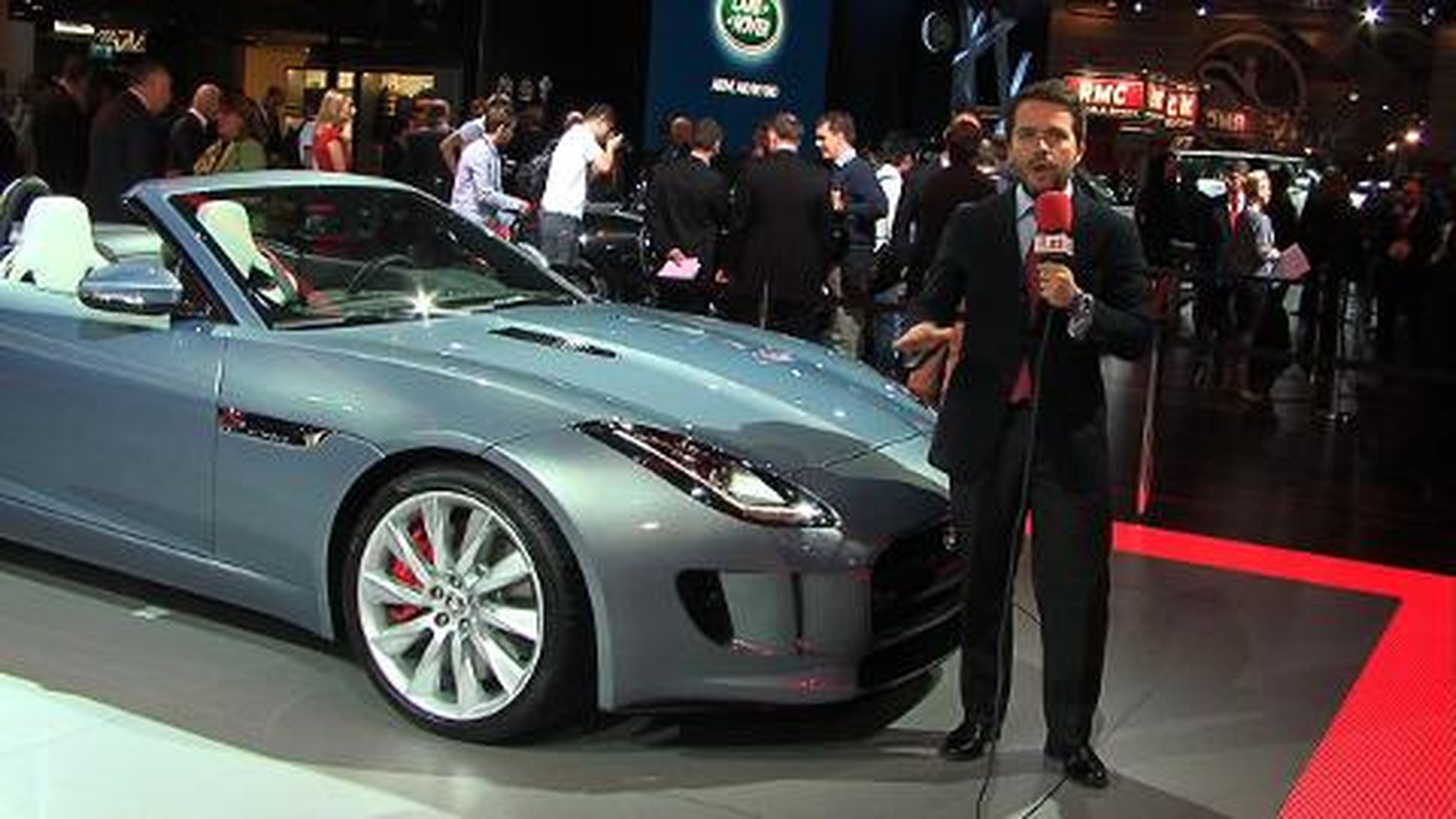 video: Jaguar F-Type Salon París 2012