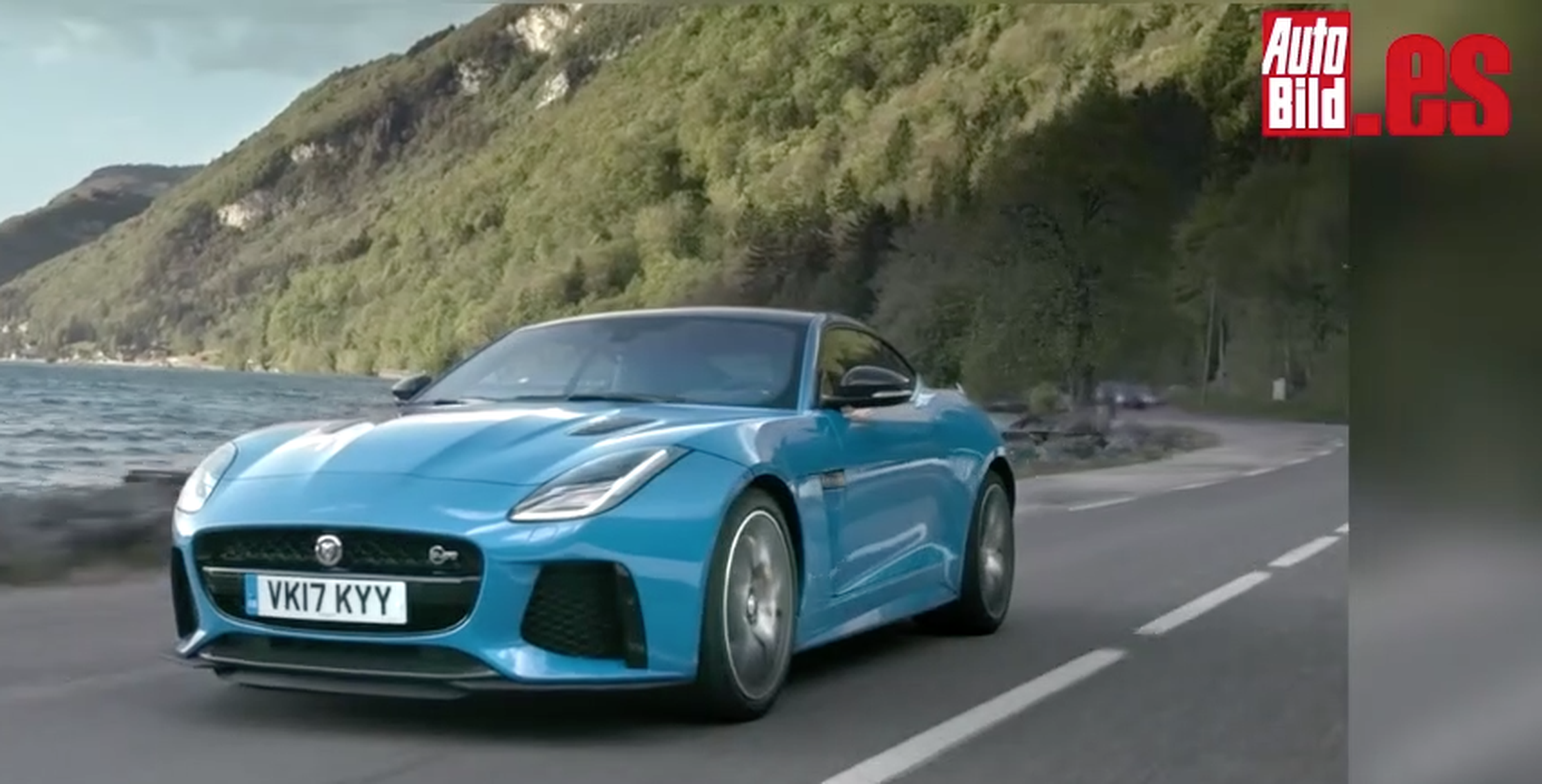VÍDEO: Jaguar F-Type SRV, Romain Grosjean lo prueba en los Alpes