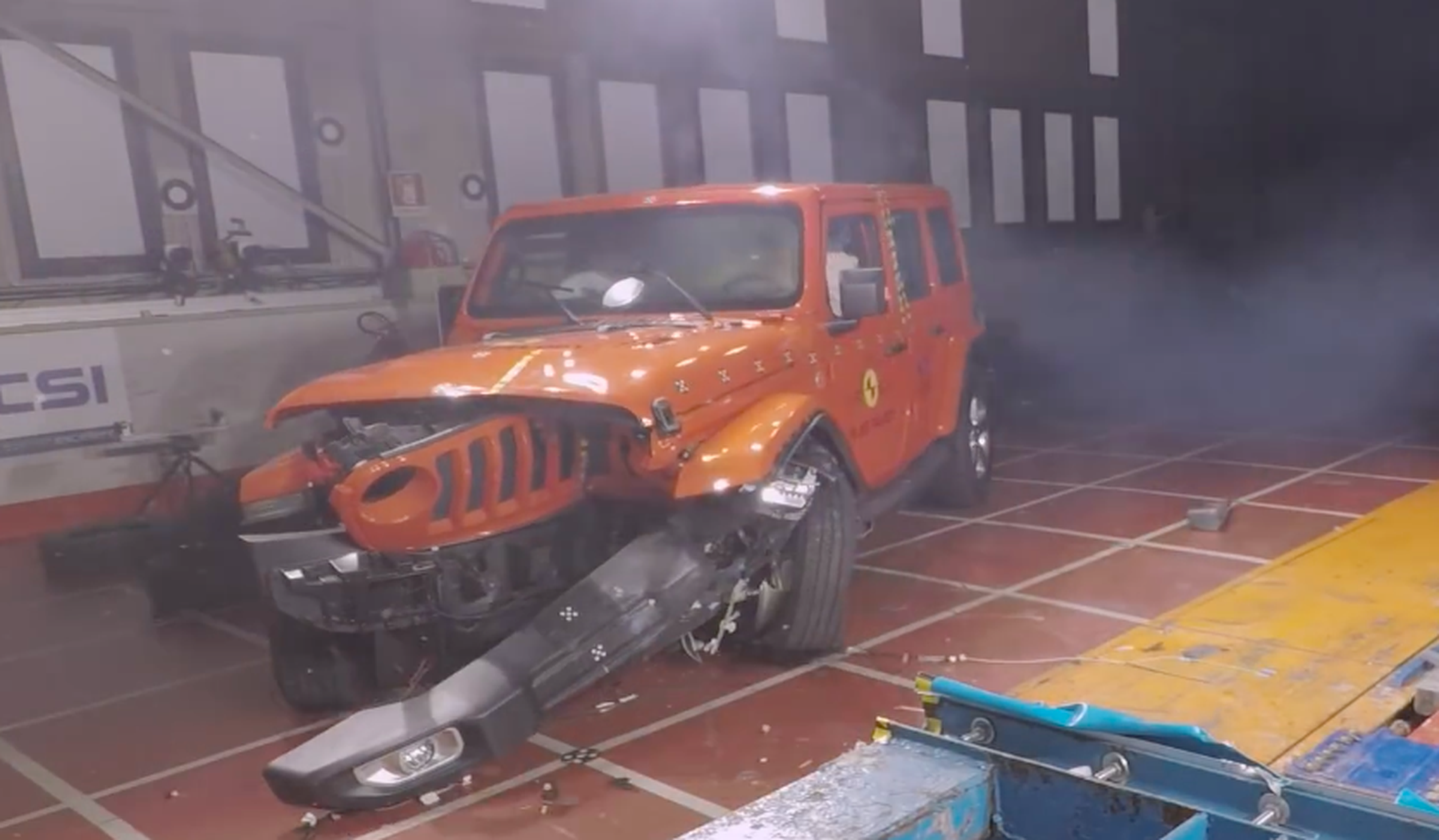 VÍDEO: El Jeep Wrangler fracasa en los test de impacto EuroNCAP: ¡1 sola estrella!