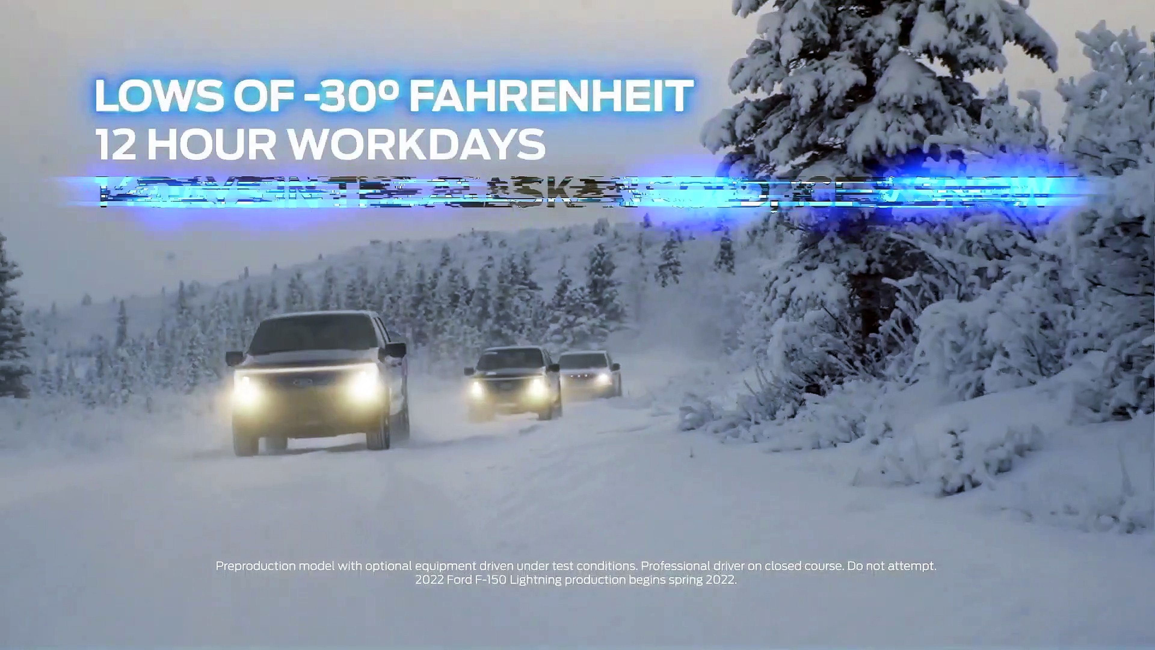 VÍDEO: Así se lleva al límite en hielo a una bestia como el Ford F-150 Lightning