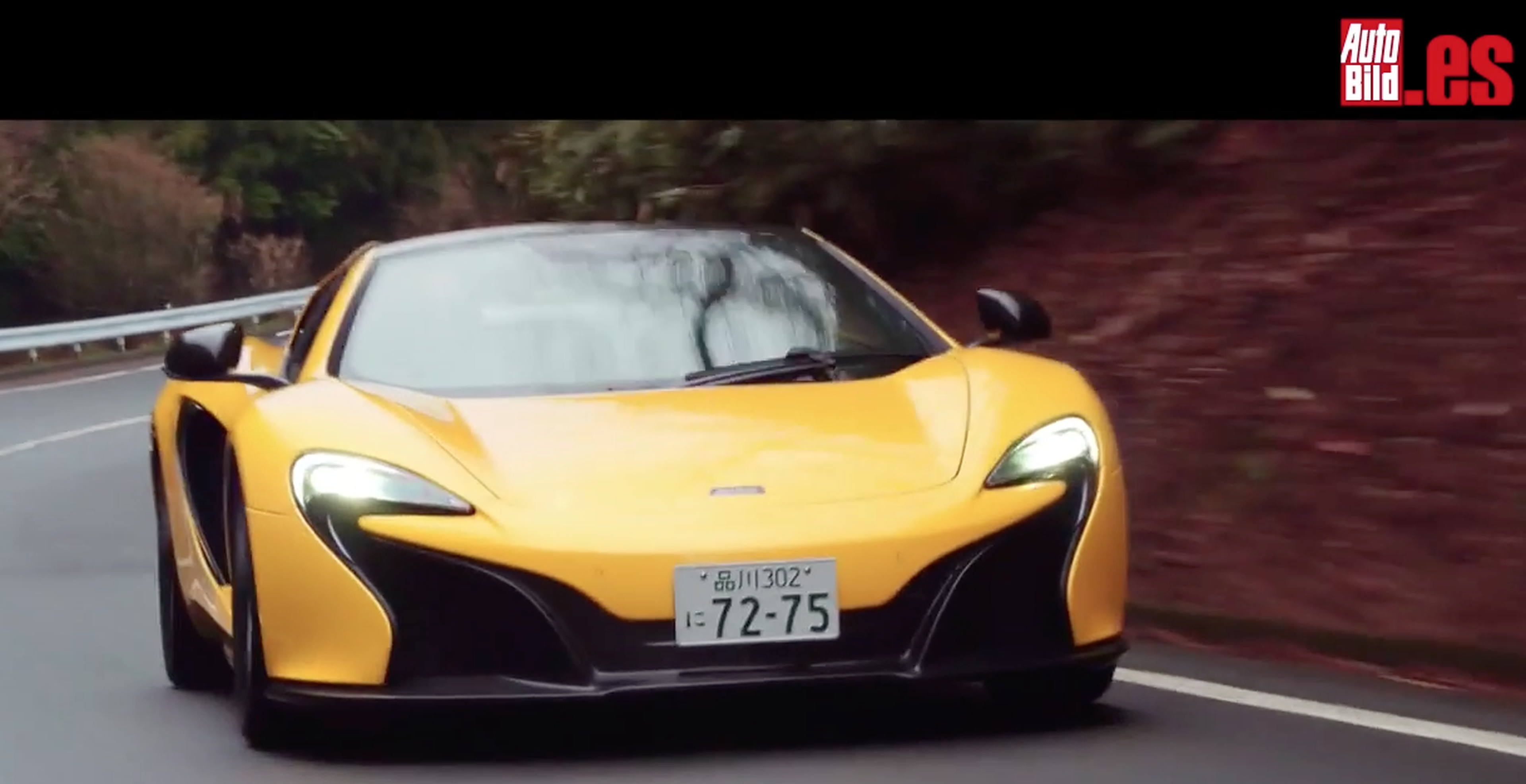 VÍDEO: El McLaren 650S escala el salvaje Hakone Turnpike de Japón