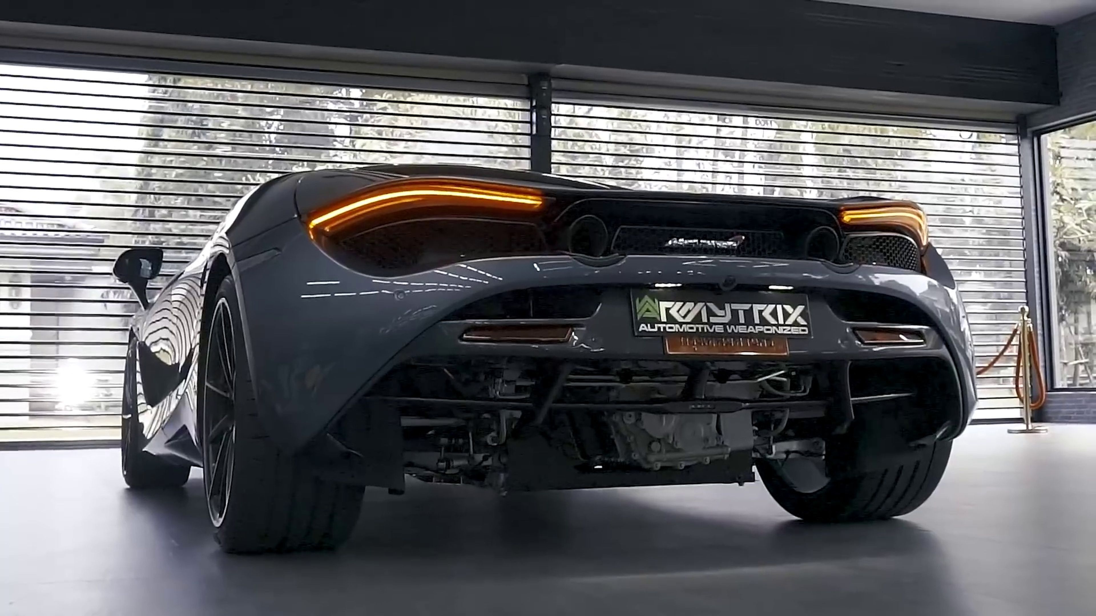 VÍDEO: el McLaren 720 S, con un escape super ruidoso