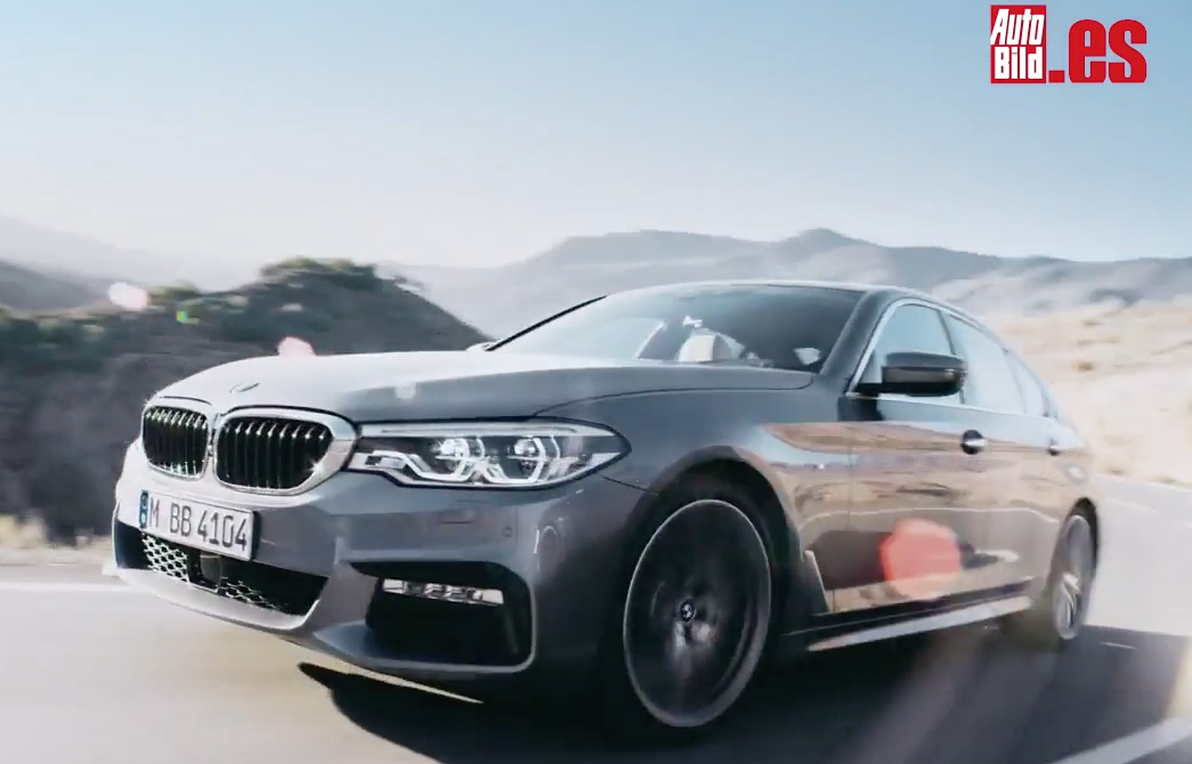 VÍDEO: Mira al BMW Serie 5 2017 en movimiento, ¿mola o no?