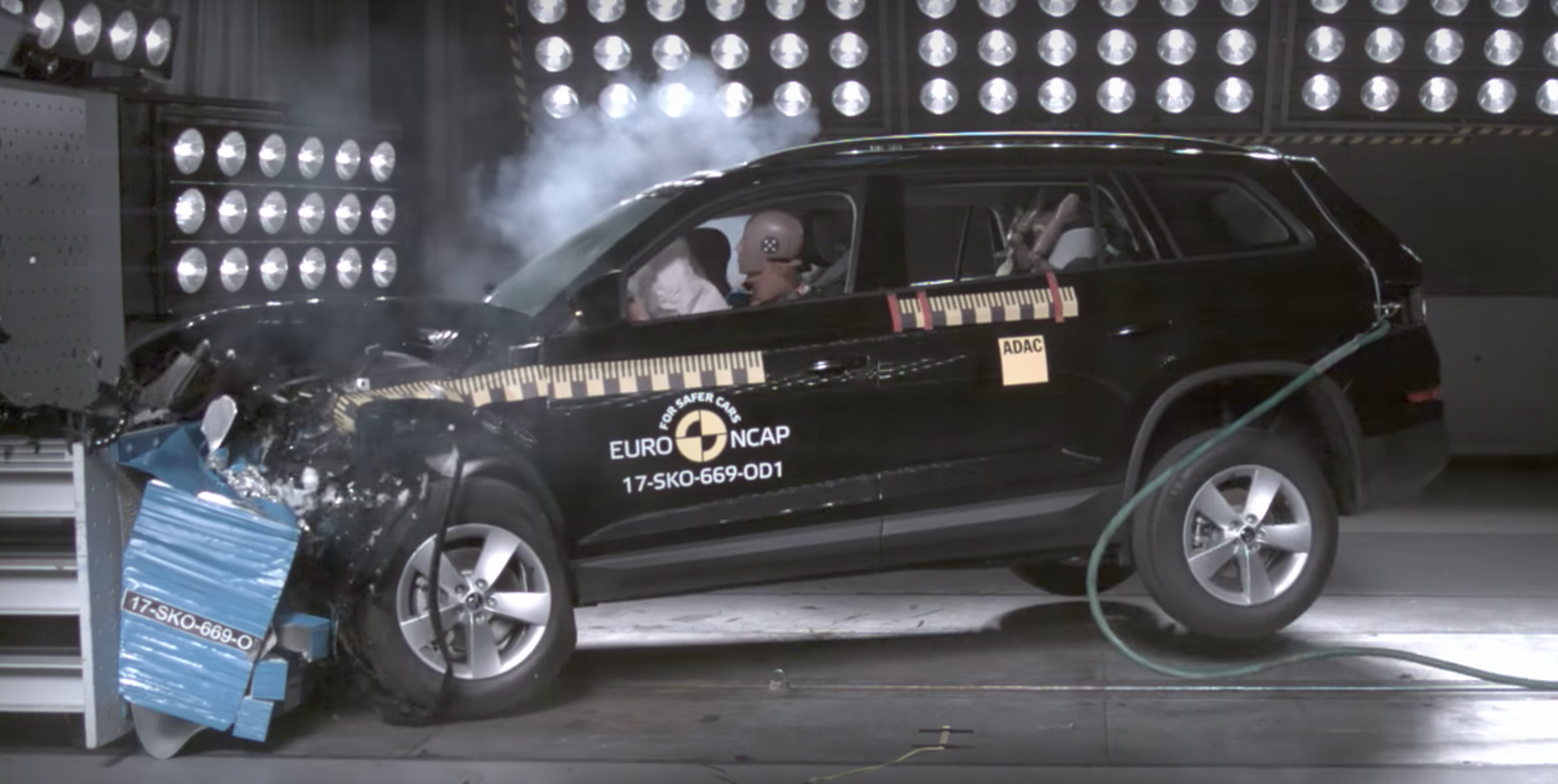 VÍDEO: Mira cómo el Skoda Kodiaq pasó los test Euro NCAP