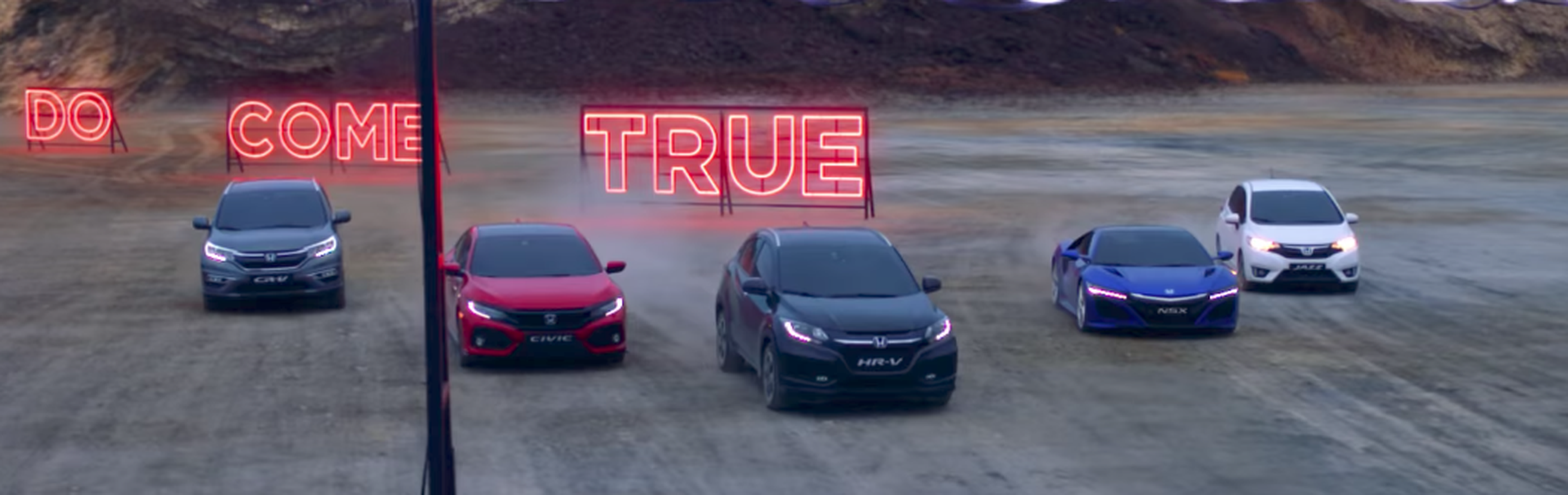 VÍDEO: Mira la gama de coches que Honda ofrece en 2017