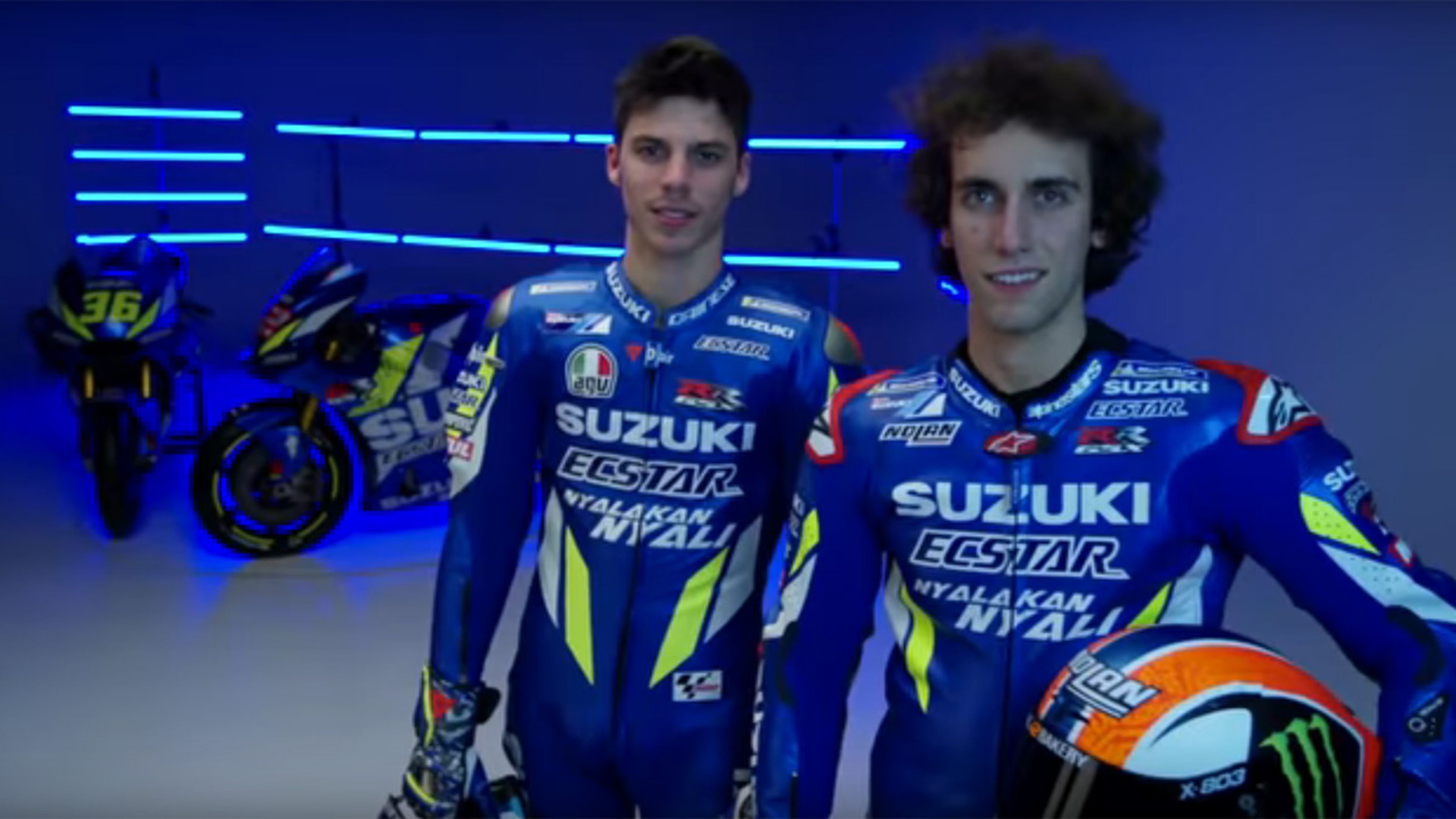 Vídeo de presentación del equipo SUZUKI ECSTAR de MotoGP