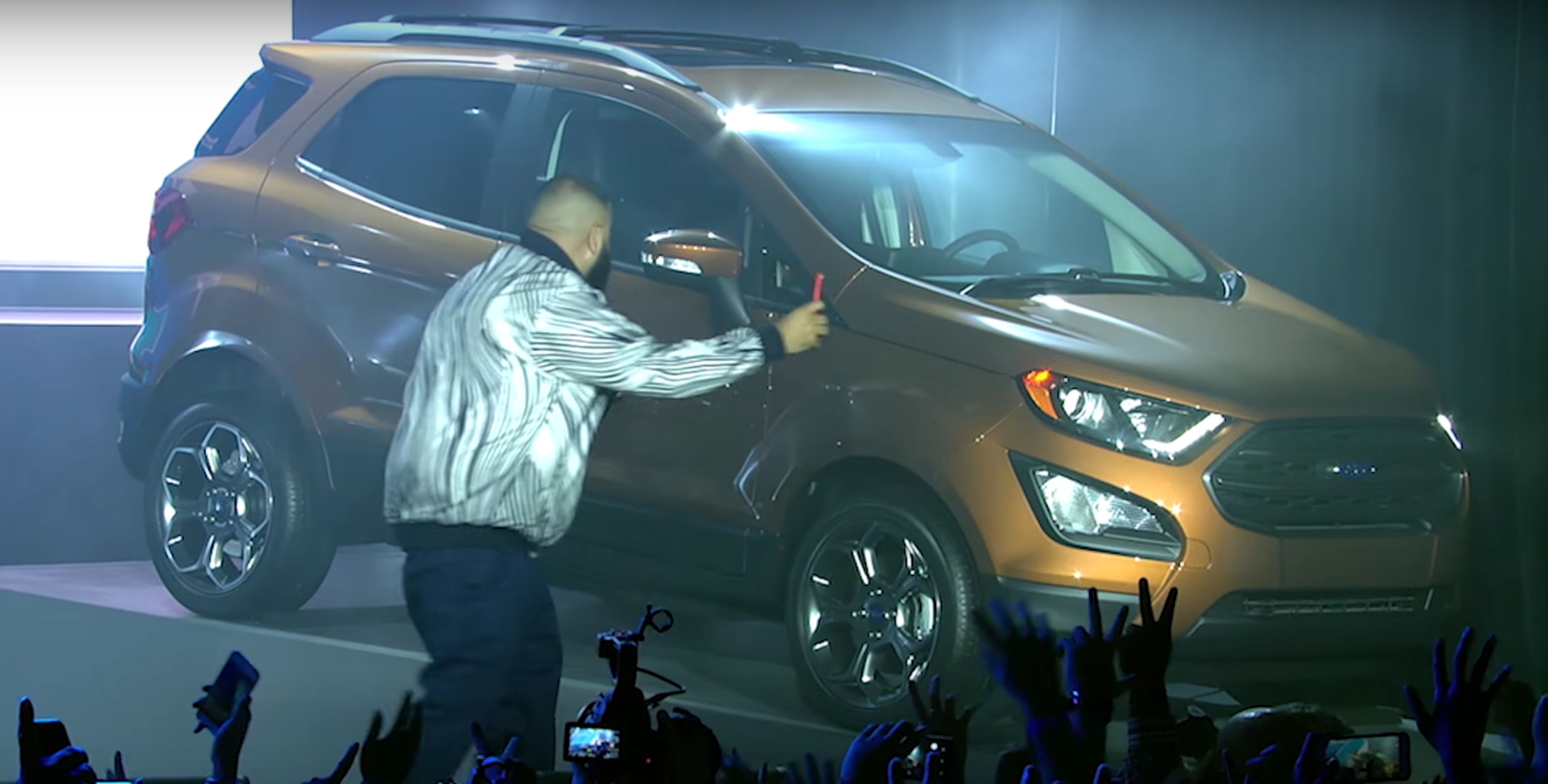 VÍDEO: Así se presentó el nuevo Ford EcoSport. ¡A puro ritmo!