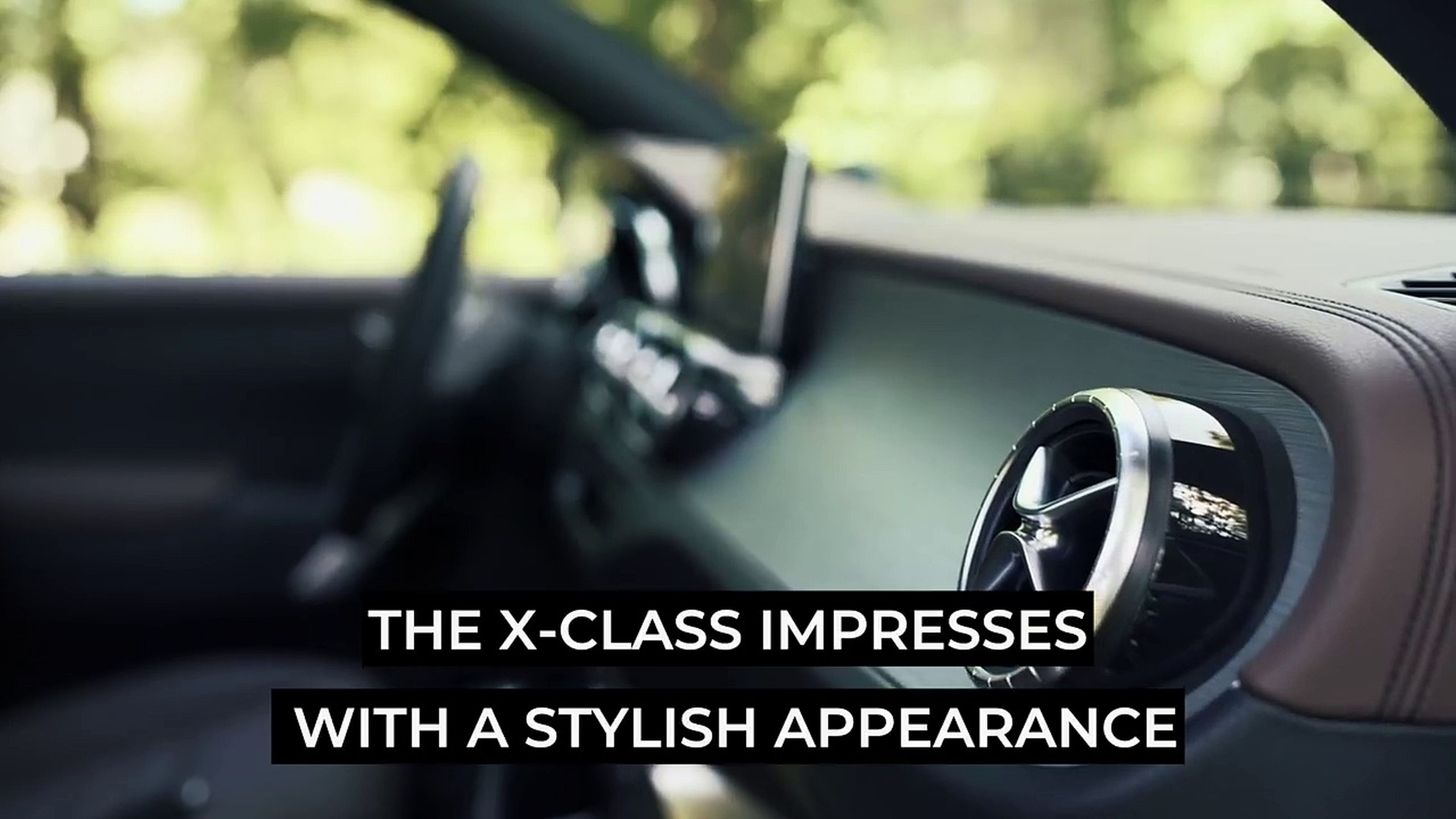 VÍDEO: principales características del Mercedes X 350 D 4MATIC