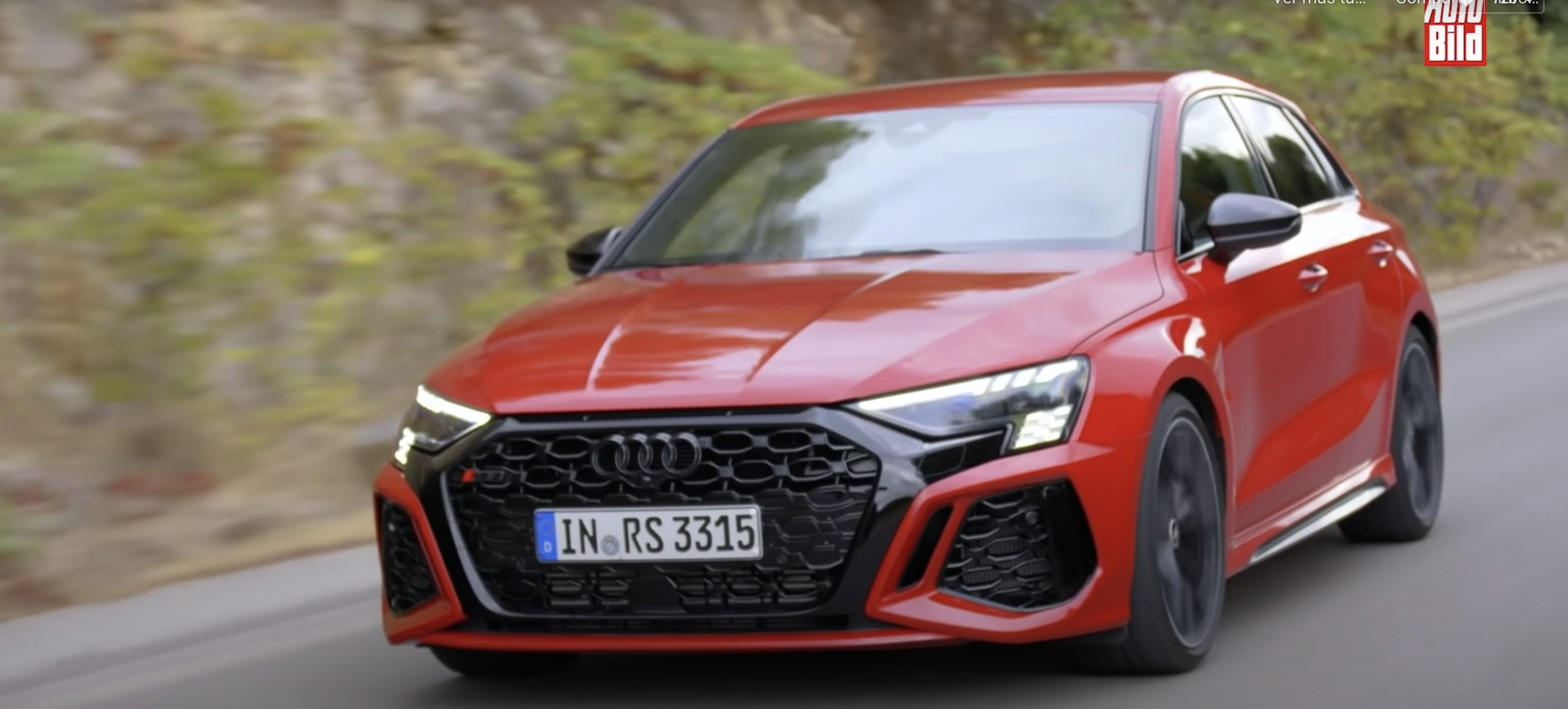 VÍDEO: PRUEBA Audi RS 3 2022, con un modo Drift espectacular