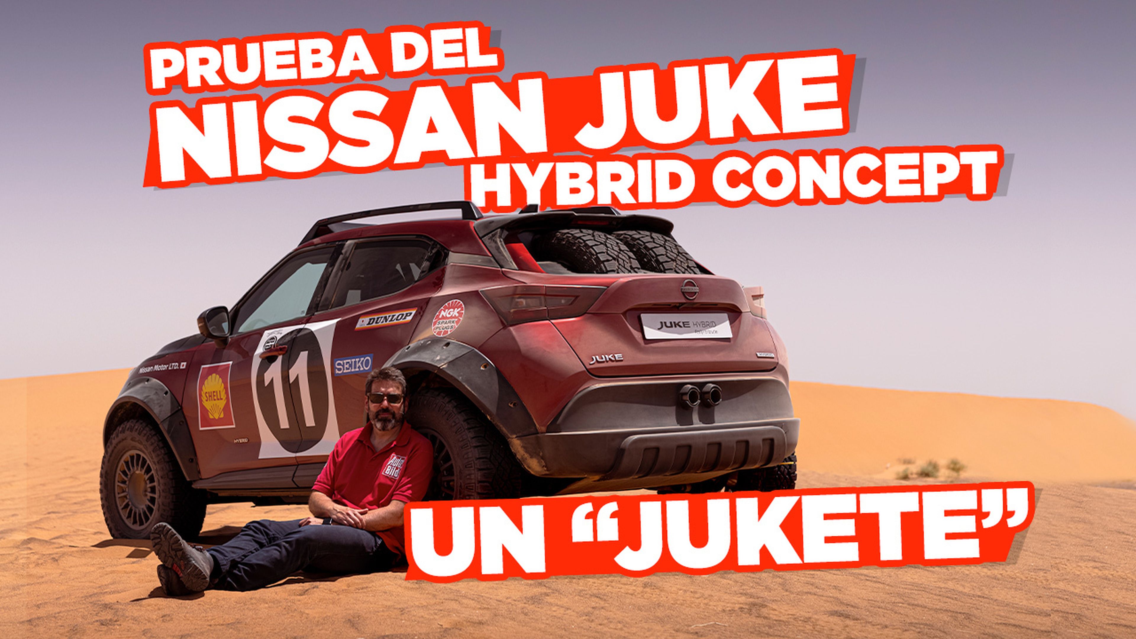 VÍDEO: Prueba Nissan Juke Hybrid Concept en el desierto