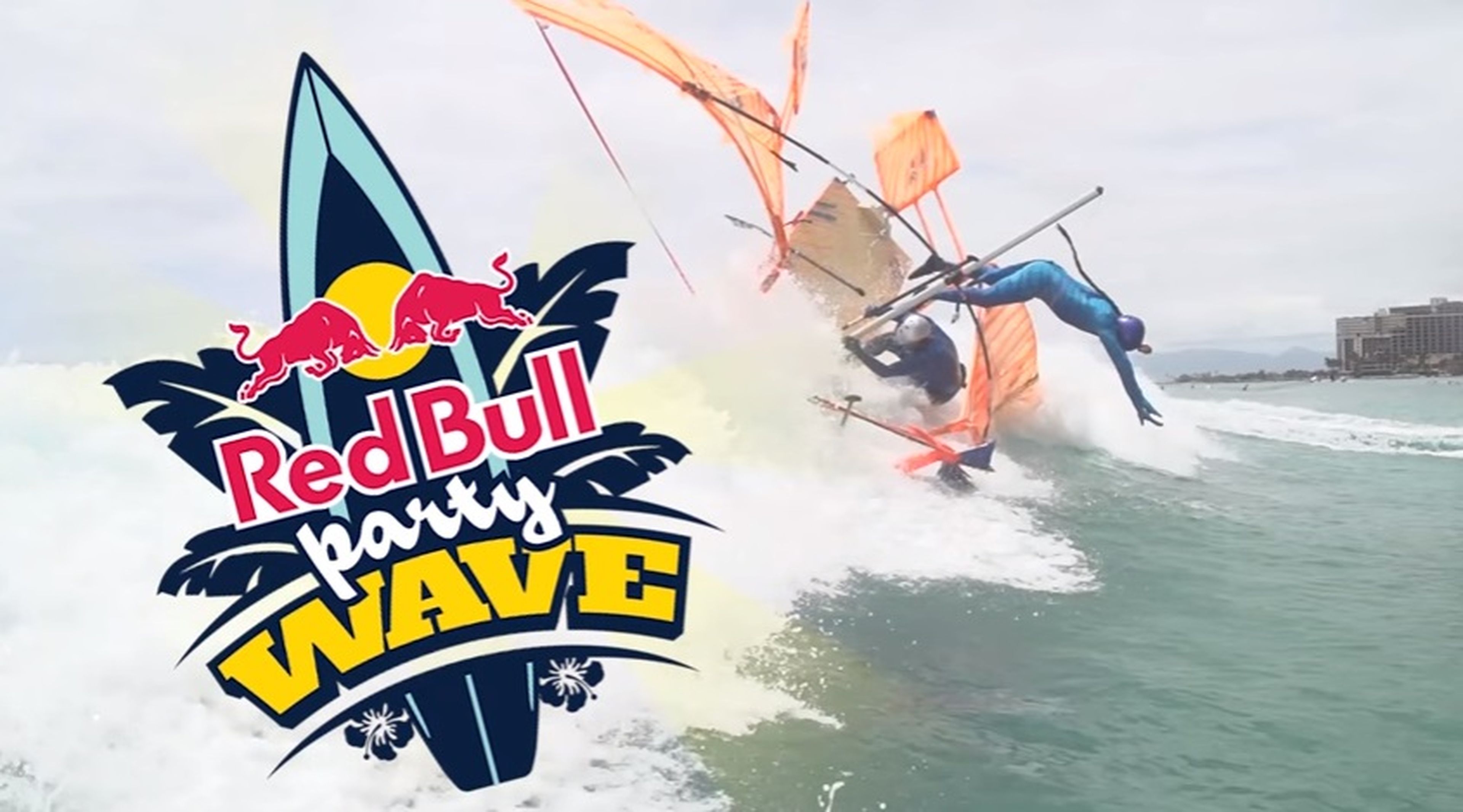 VÍDEO: Red Bull Party Wave, la nueva locura de Red Bull