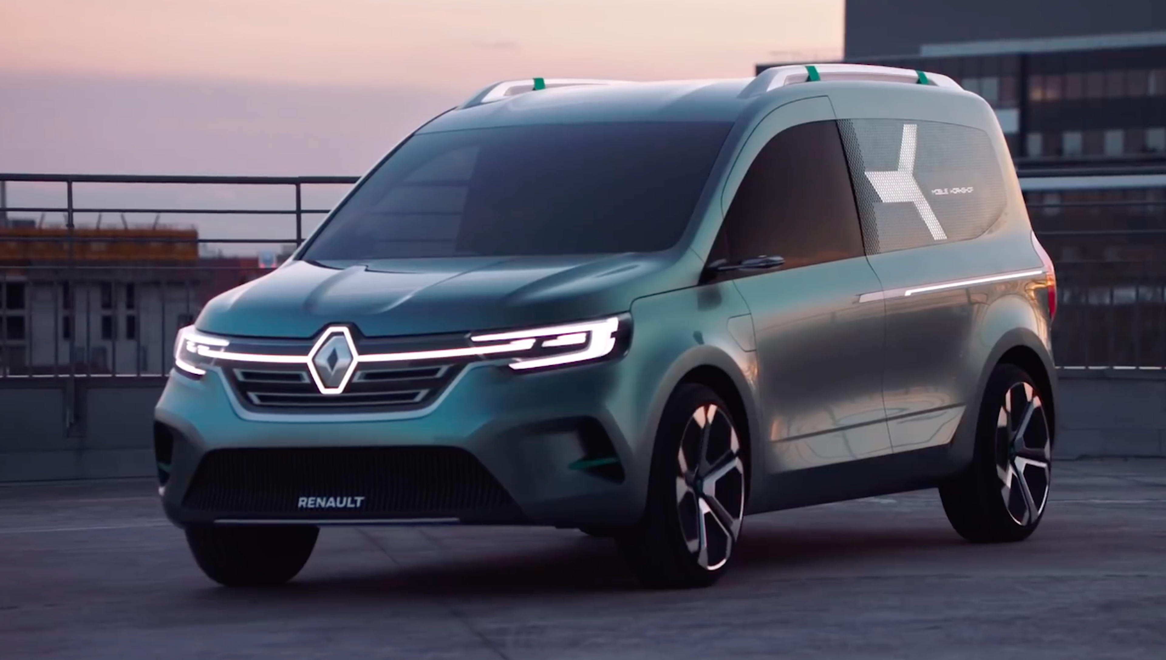 VÍDEO: Renault KANGOO Z.E. Concept, así se imagina la futura furgoneta