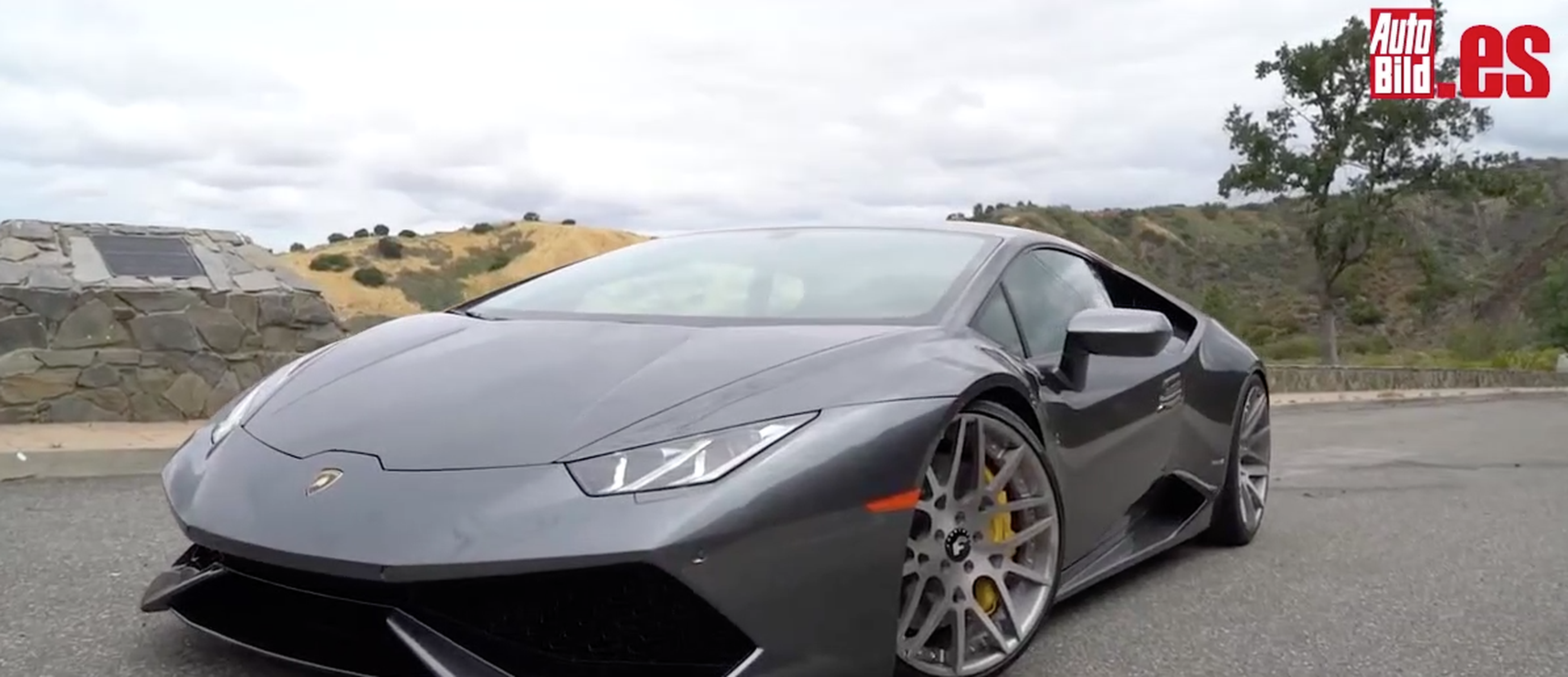 VÍDEO: ¡Se salen! Cómo molan las llantas de este Lamborghini Huracán