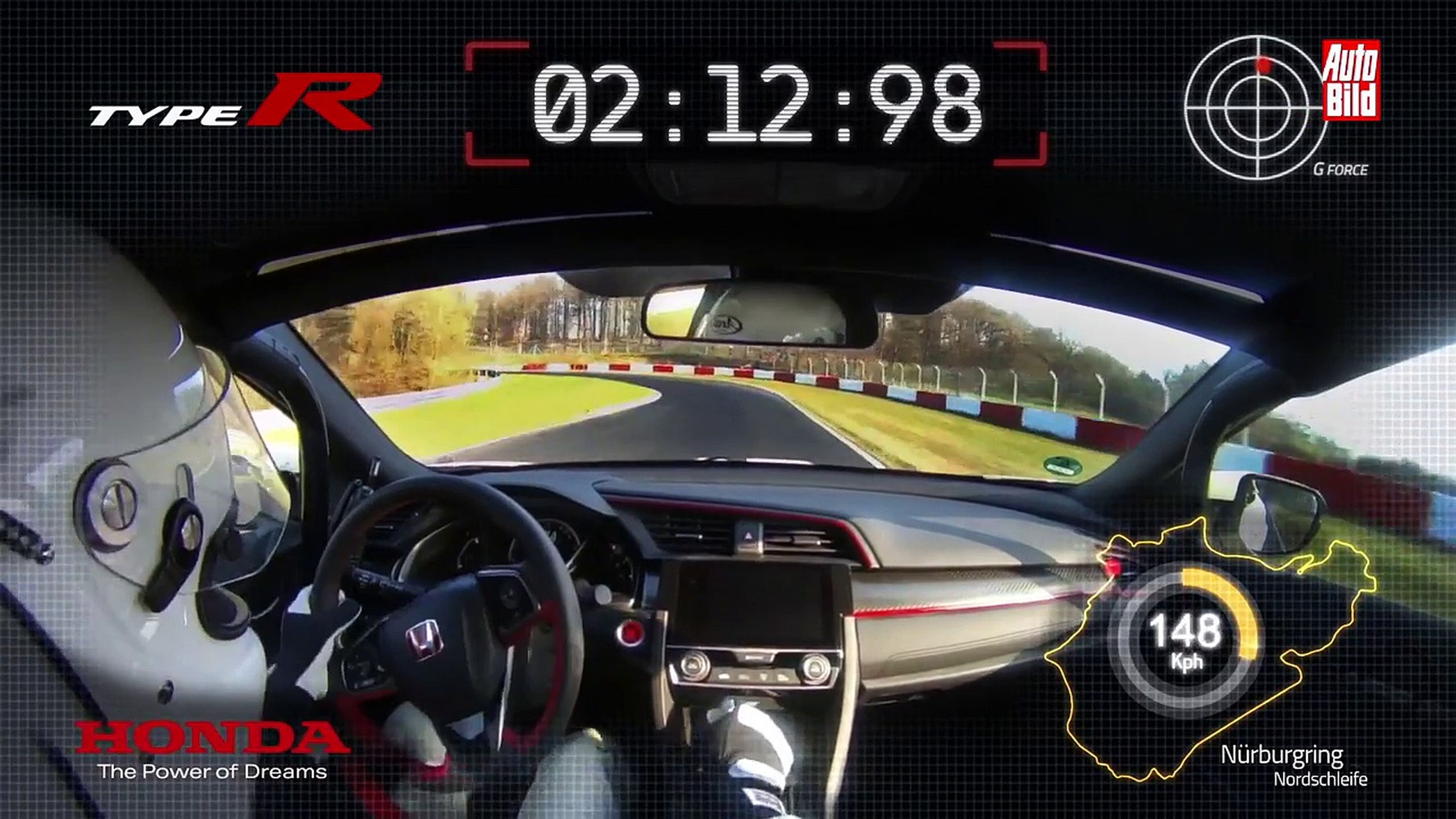 VÍDEO: ¡Súbete al Honda Civic Type-R y vámonos de récord!