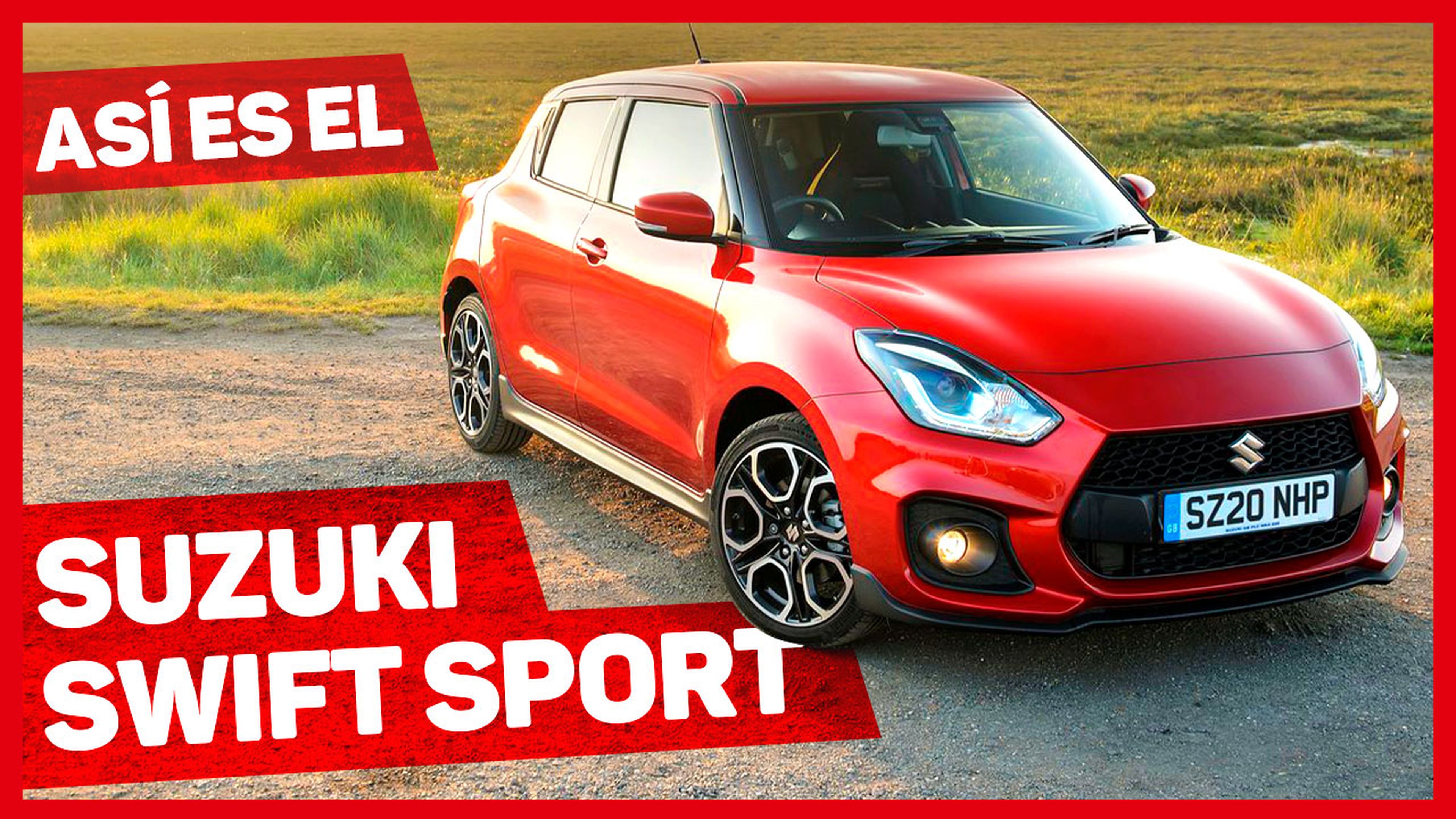 VÍDEO: Suzuki Swift Sport 2020, menos potente, igual de divertido