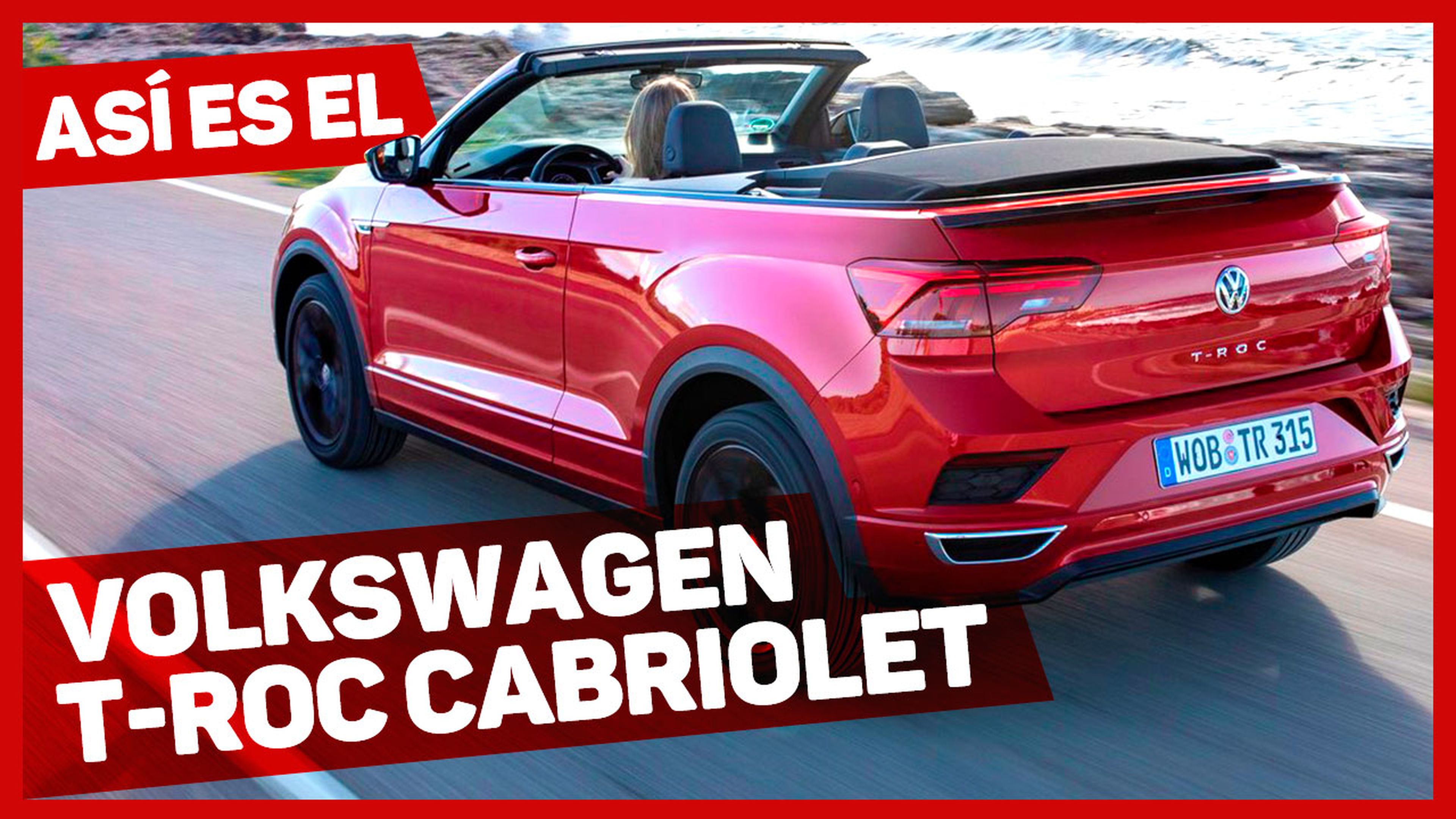 VÍDEO: Volkswagen T-Roc Cabrio 2020, te lo contamos al detalle