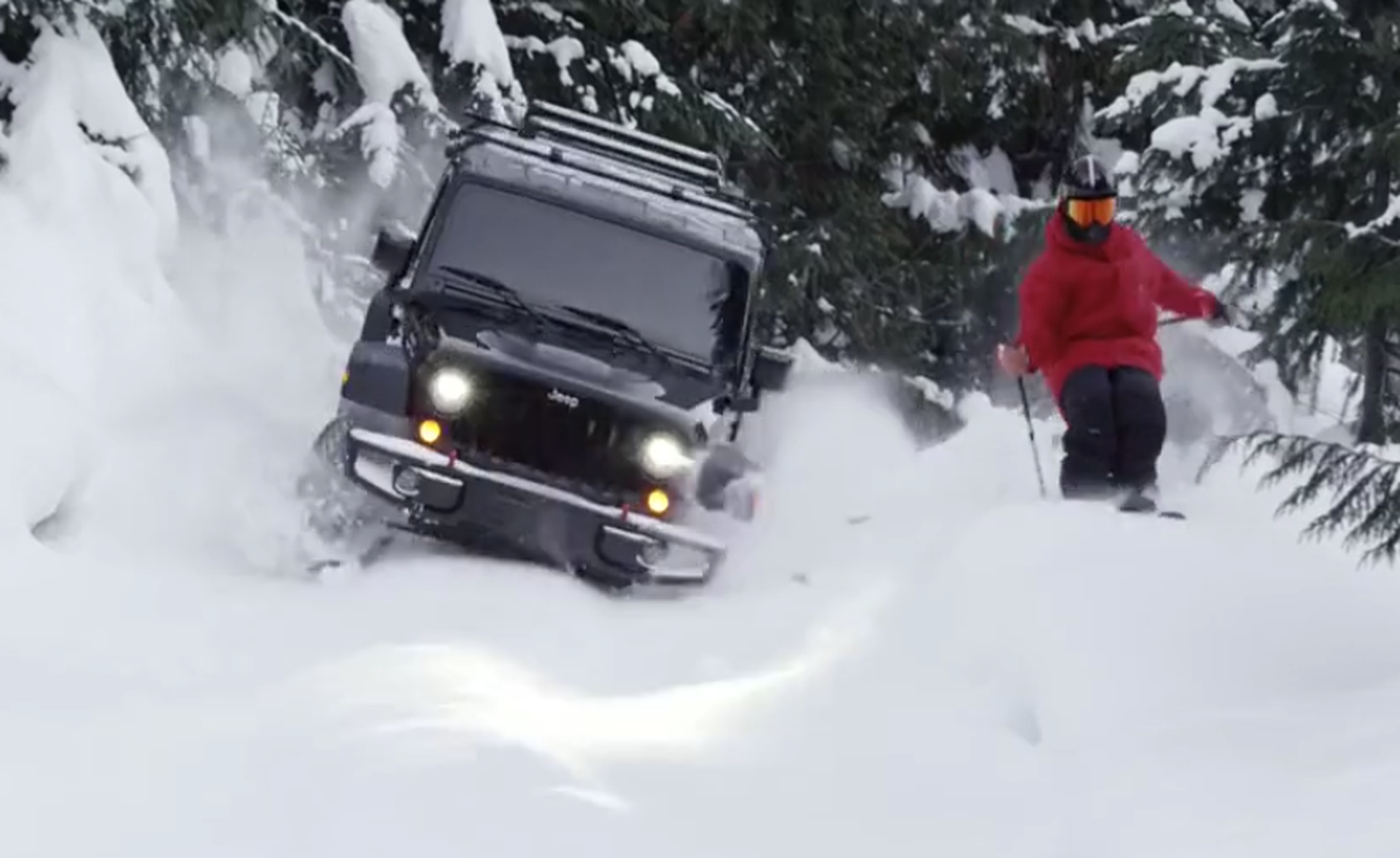 VÍDEO: ¡Wow! Nunca has visto a un Jeep Wrangler hacer esto