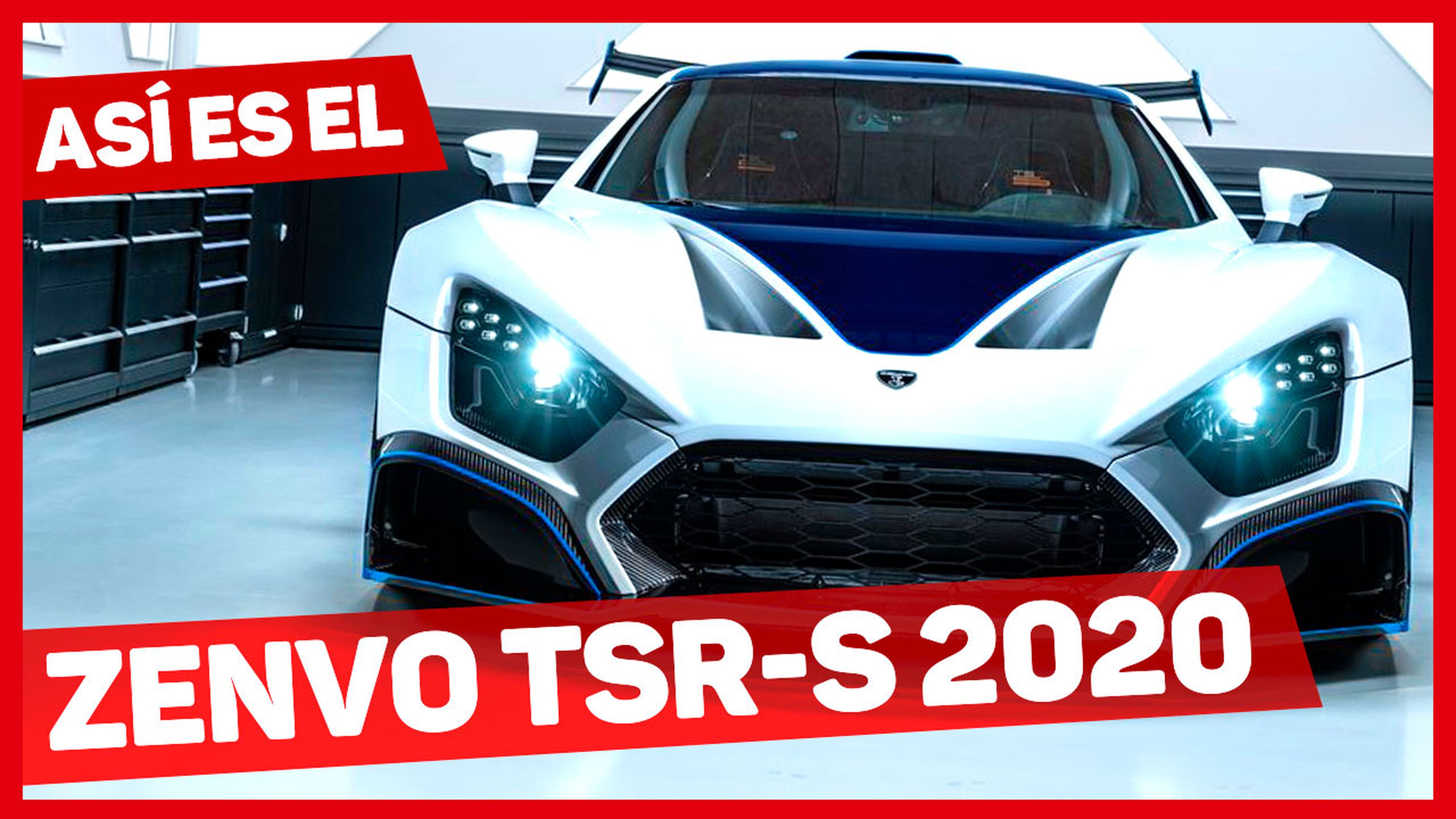 VÍDEO: Zenvo TSR-S 2020, la última versión con 1.177 CV