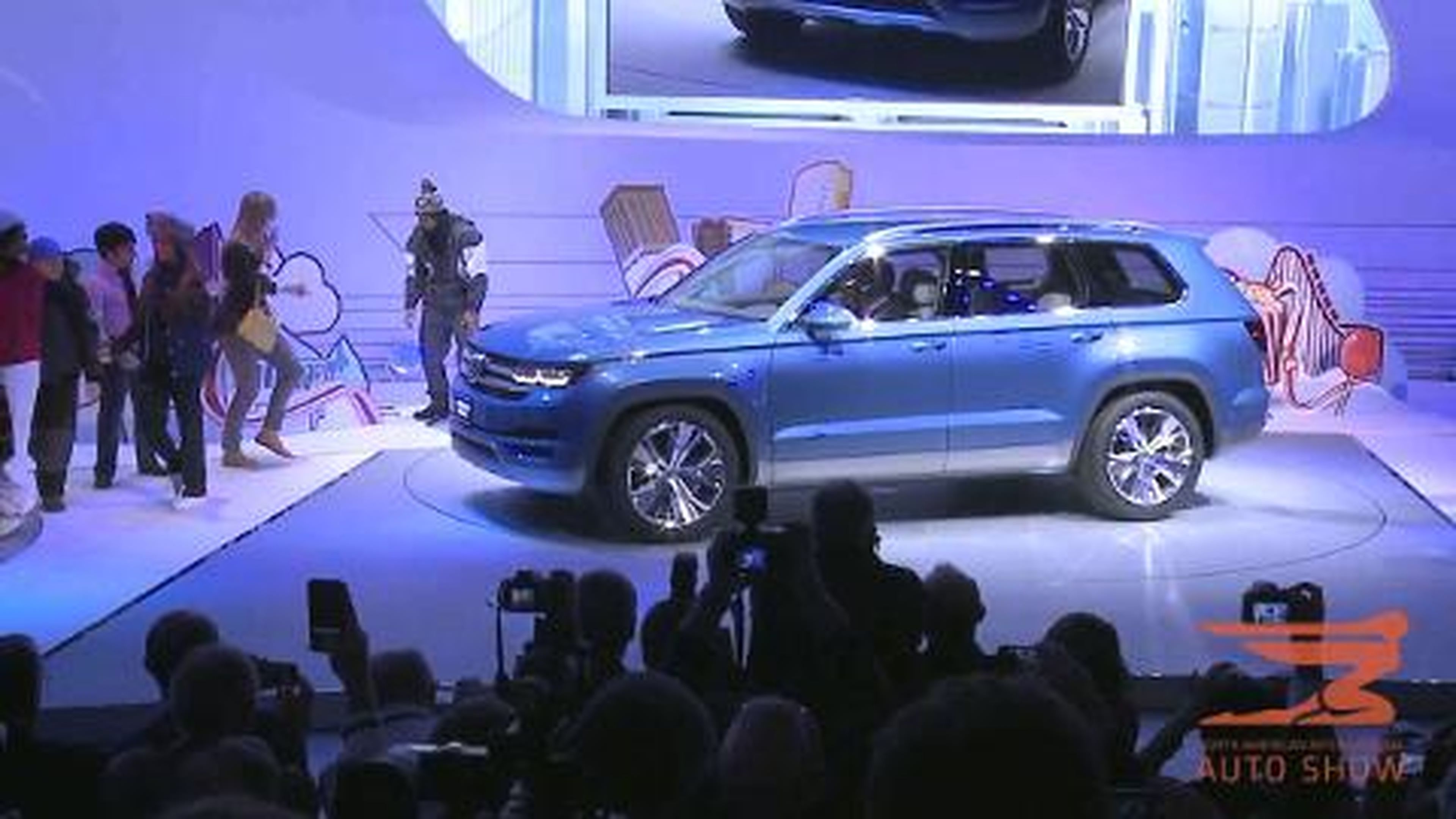 Volkswagen CrossBlue Concept Salón del Automovil de Detroit