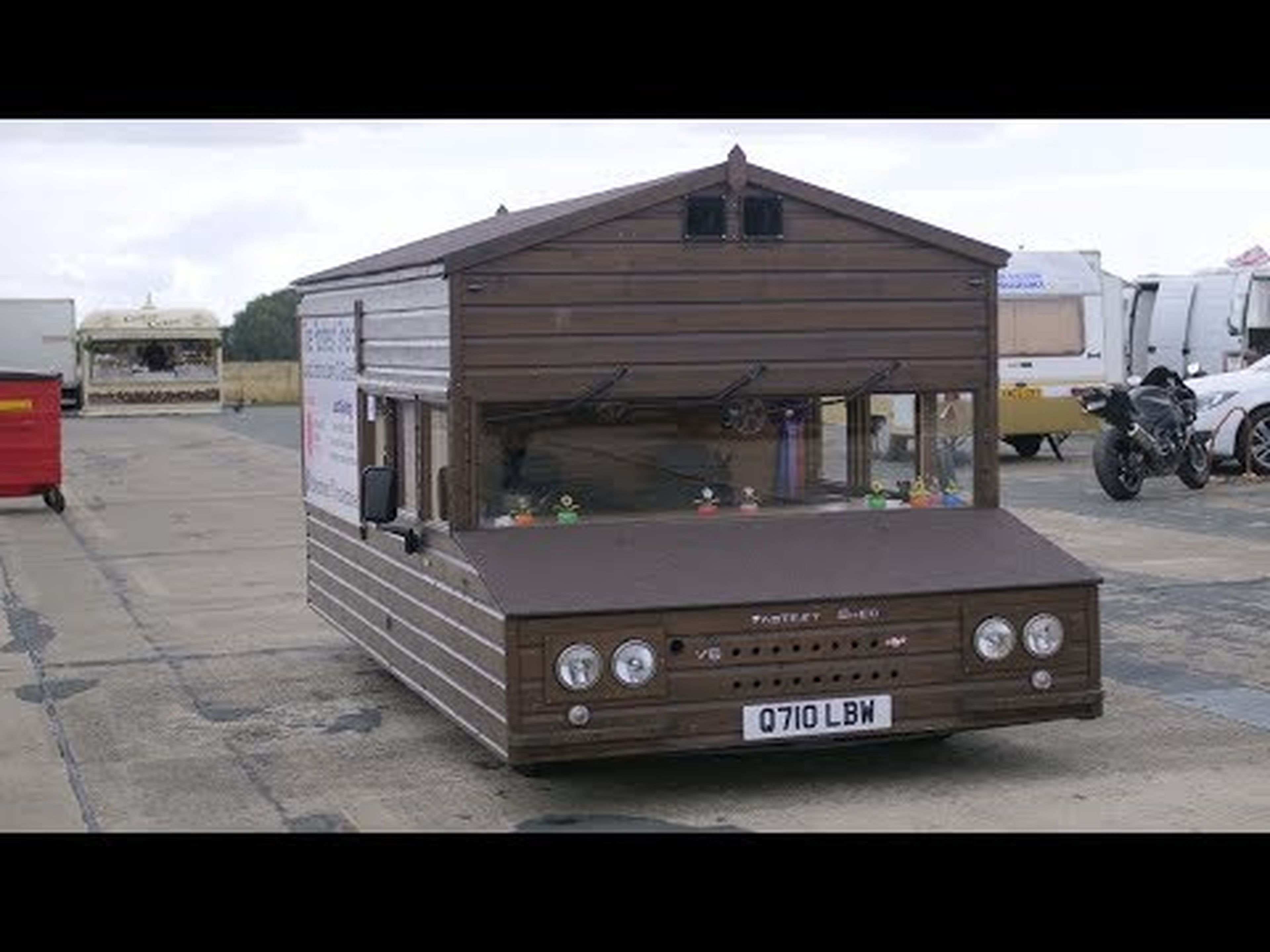 World’s Fastest Shed Hits Record Breaking 96mph | RIDICULOUS RIDES
