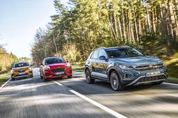 Comparativa SUV urbanos: Ford Puma, Renault Captur y Volkswagen T-Roc
