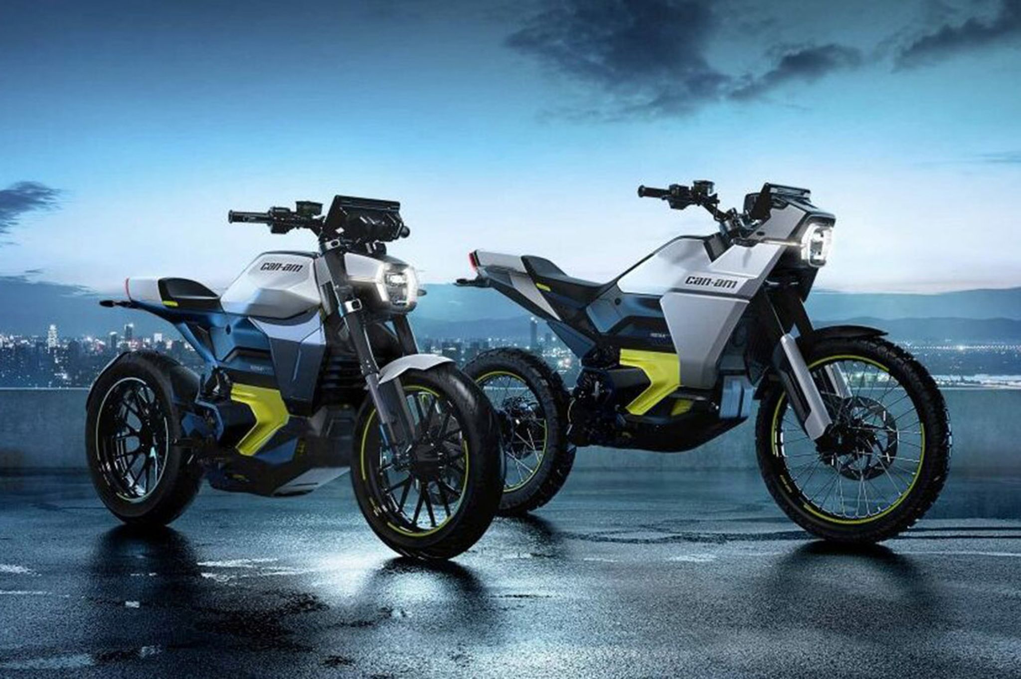 CanAm presenta las motocicletas eléctricas Origin y Pulse, que