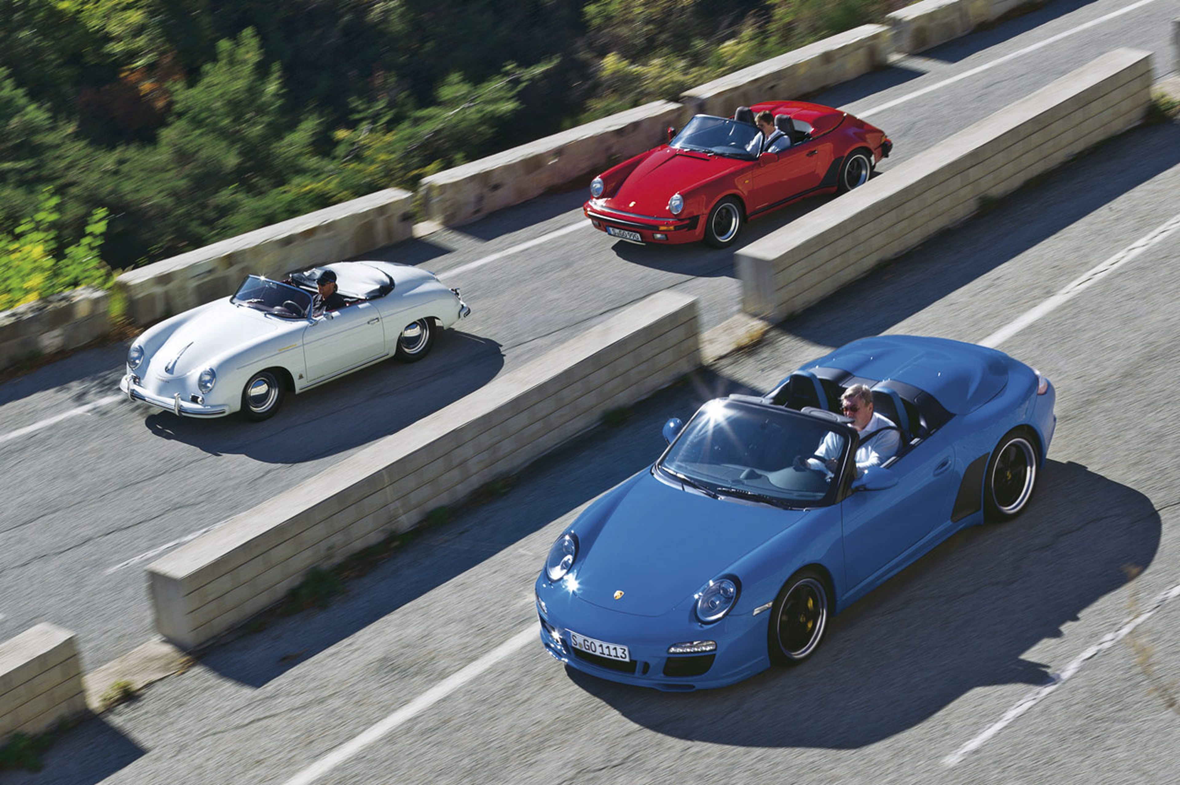 Comparativa generaciones Porsche Speedster
