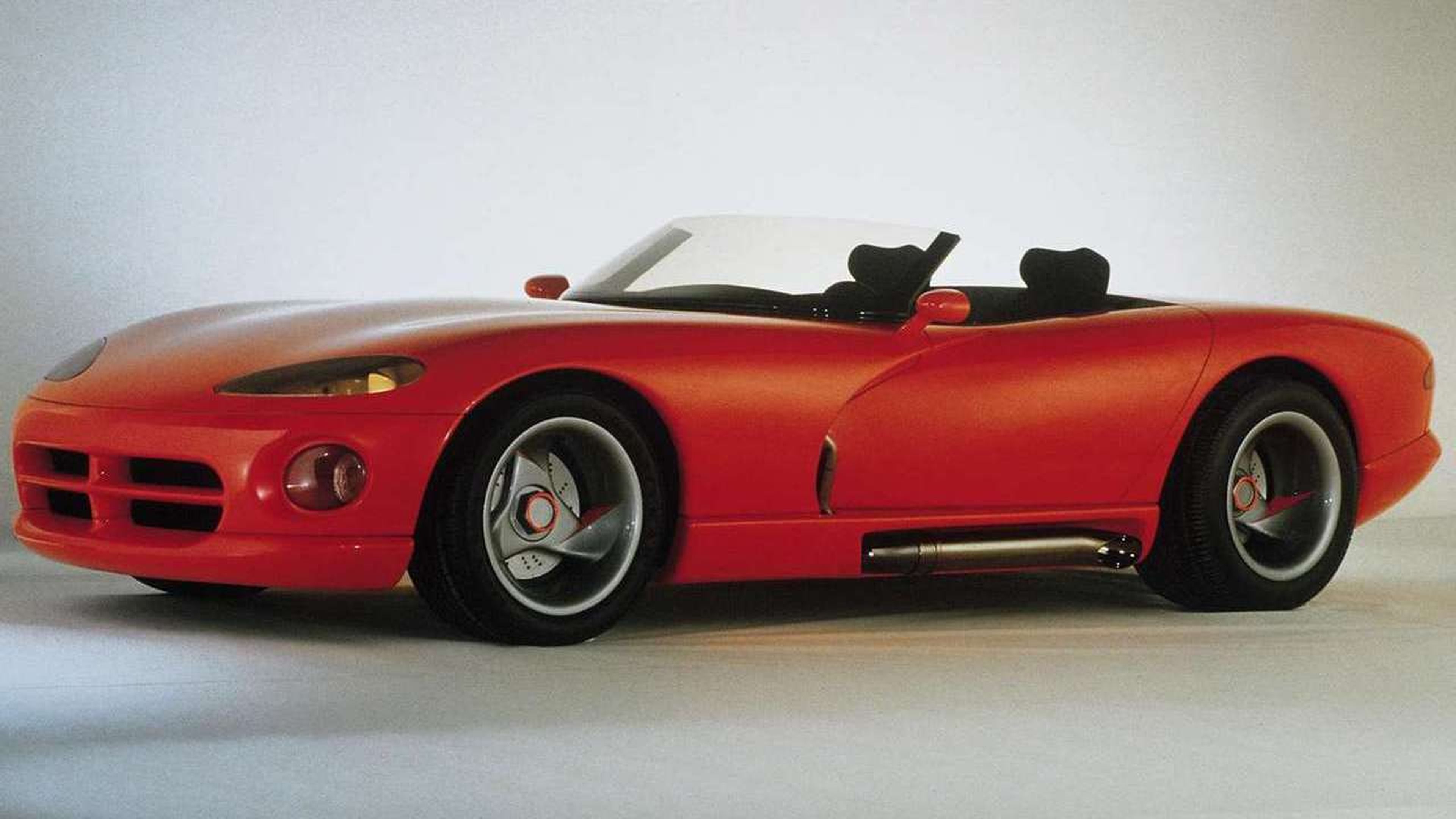 Prototipo del Dodge Viper presentado en Detroit en 1989