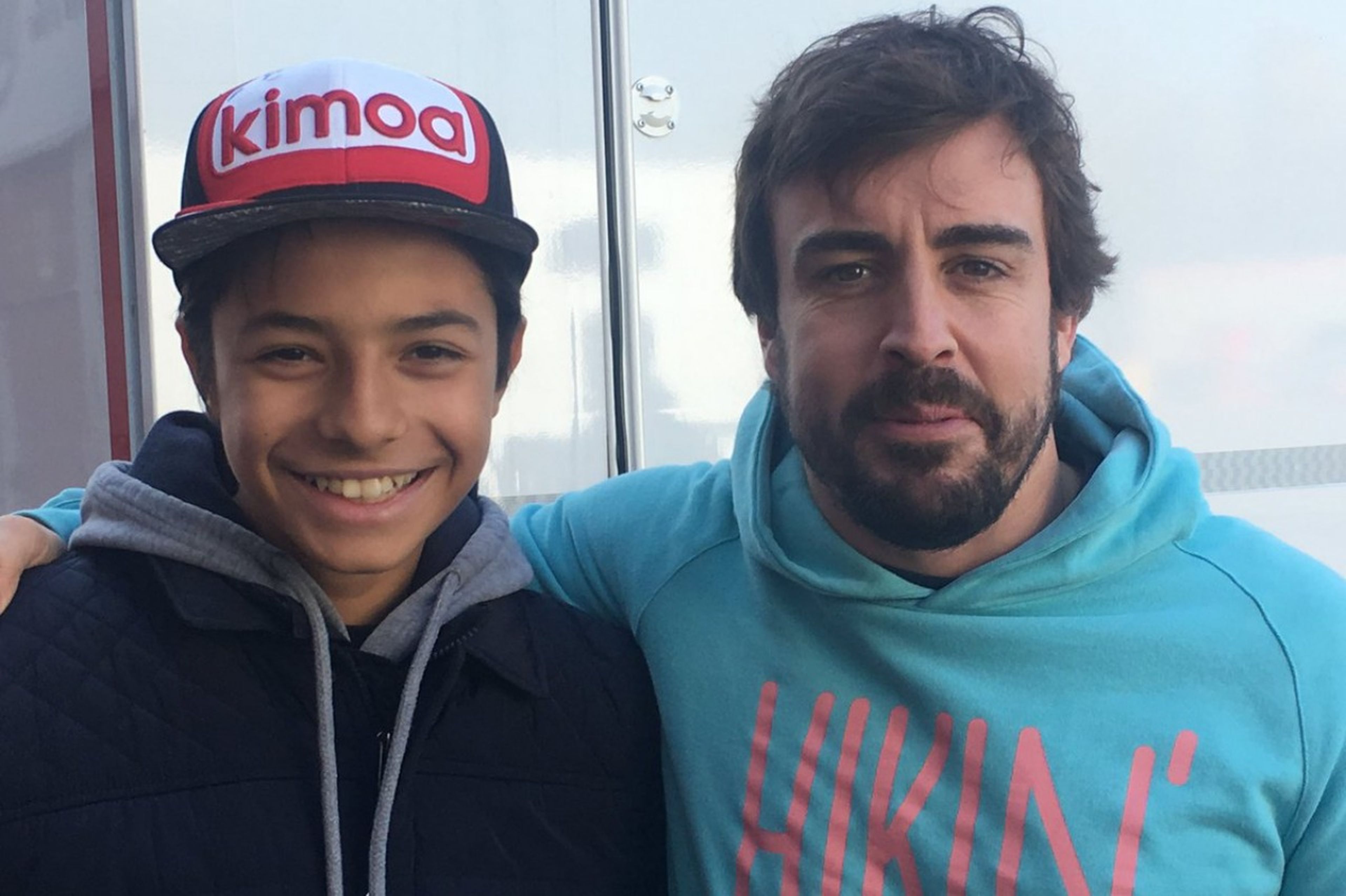 Fernando Alonso y Pepe Martí