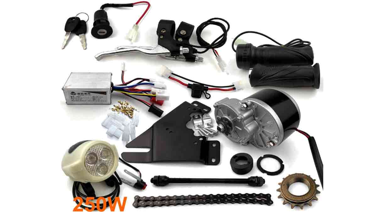 Kit para convertir bici en online moto