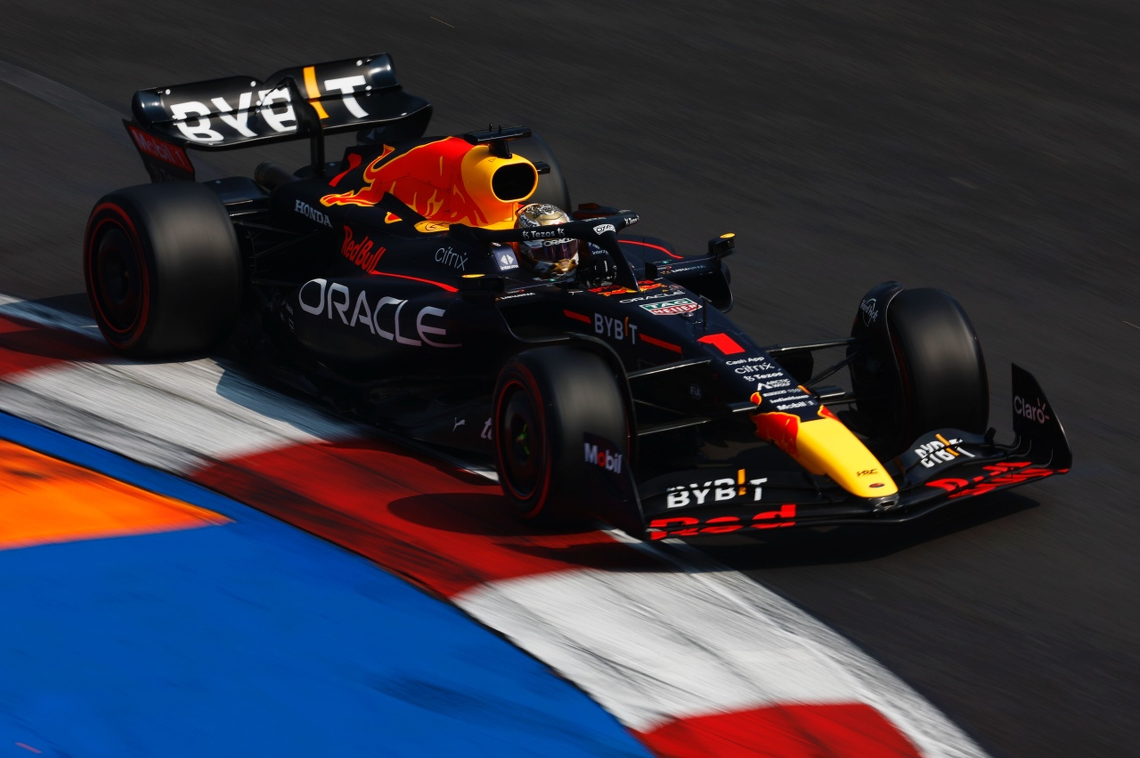 Max Verstappen en el Gp México F1 2022