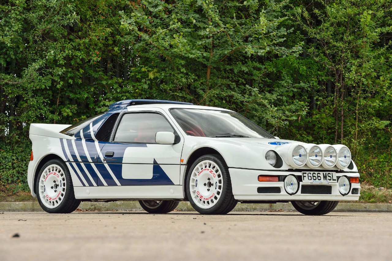 Subastan Un Ford RS200 De 1988 Con 12.500 Kilómetros