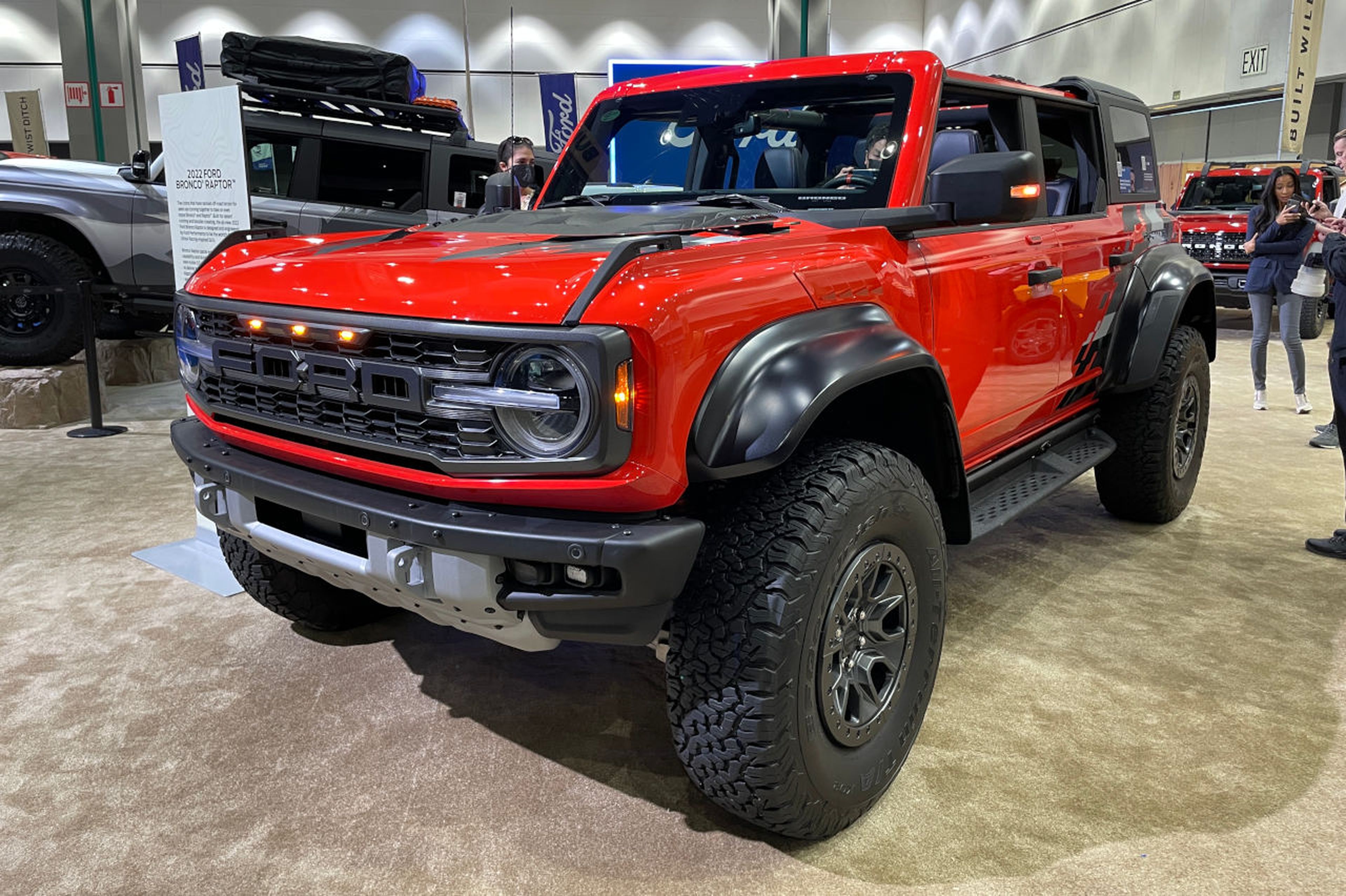 Imponente la estampa del Ford Bronco Raptor