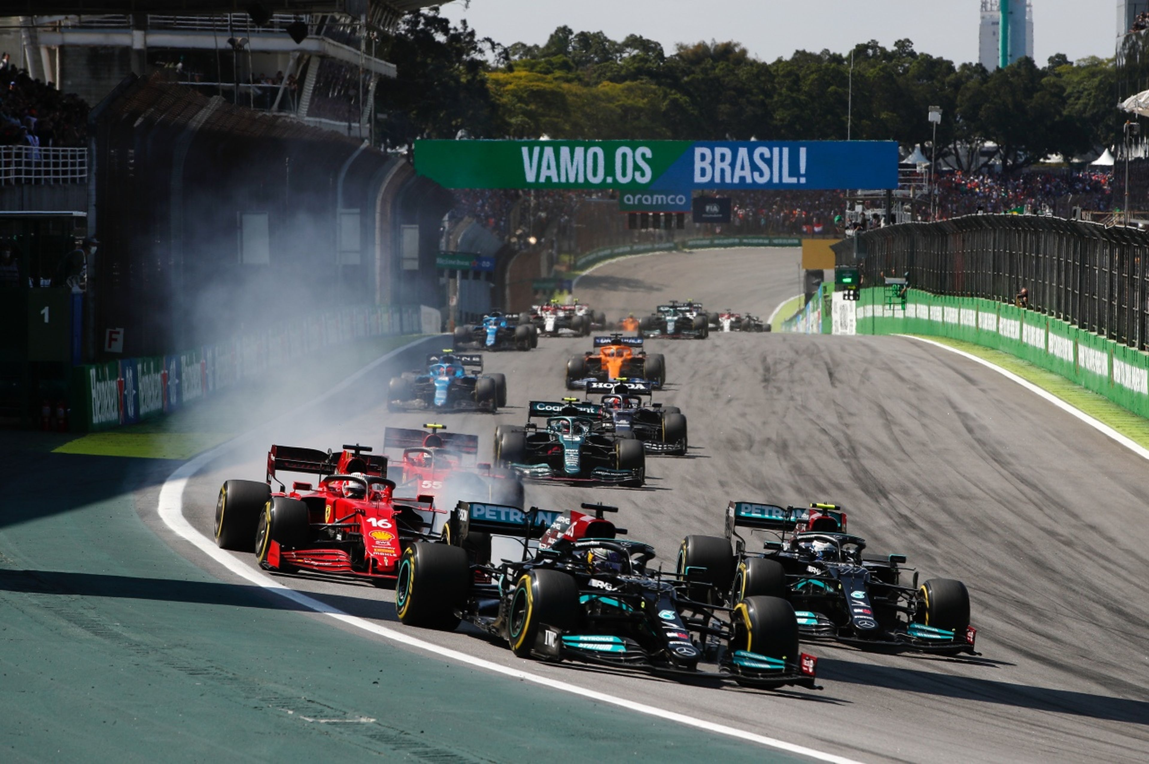 Salida GP Brasil F1 2021