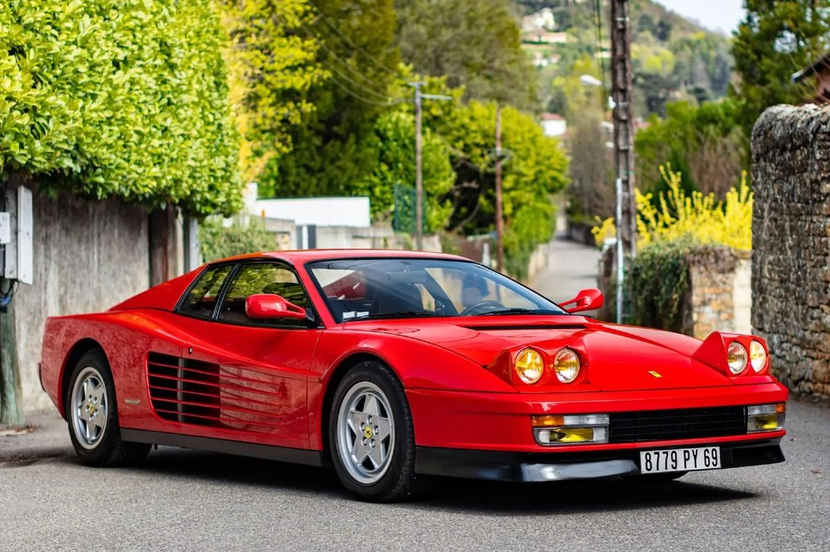 Subastan uno de los últimos Ferrari Testarossa producidos Auto Bild