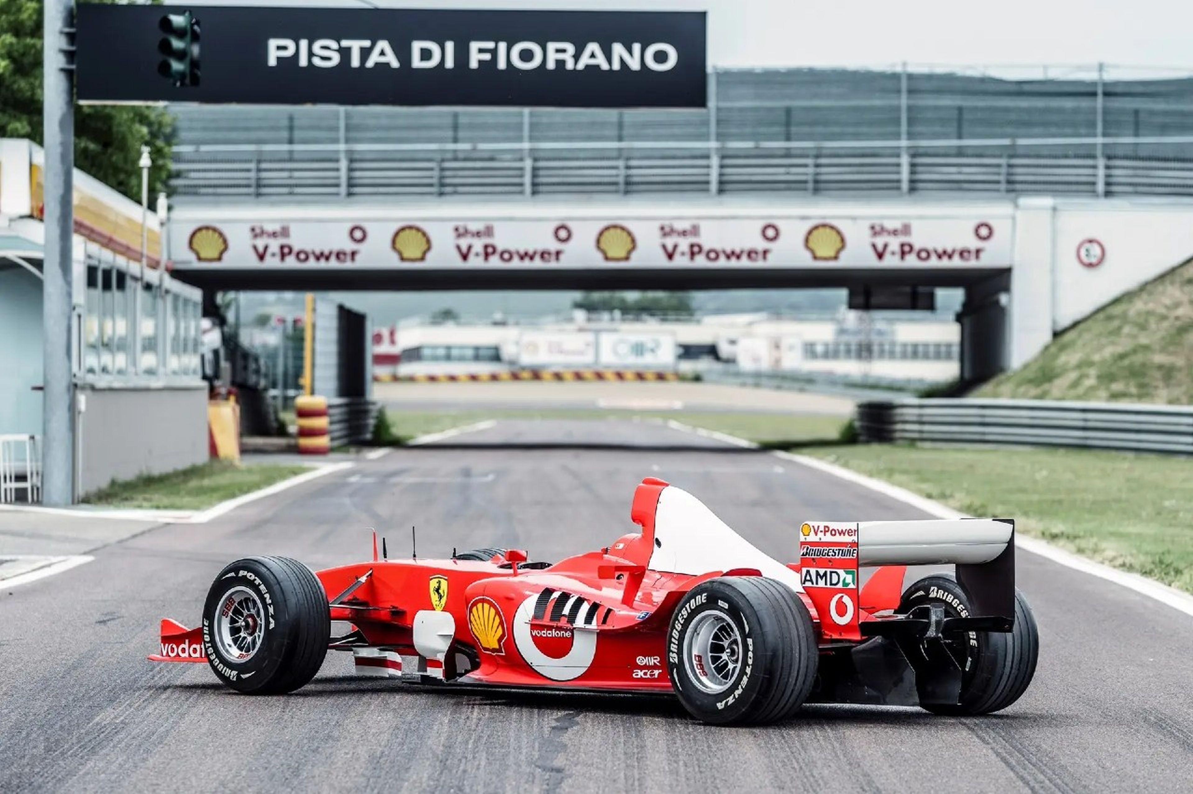 Subastan el Ferrari F2003-GA de Michael Schumacher