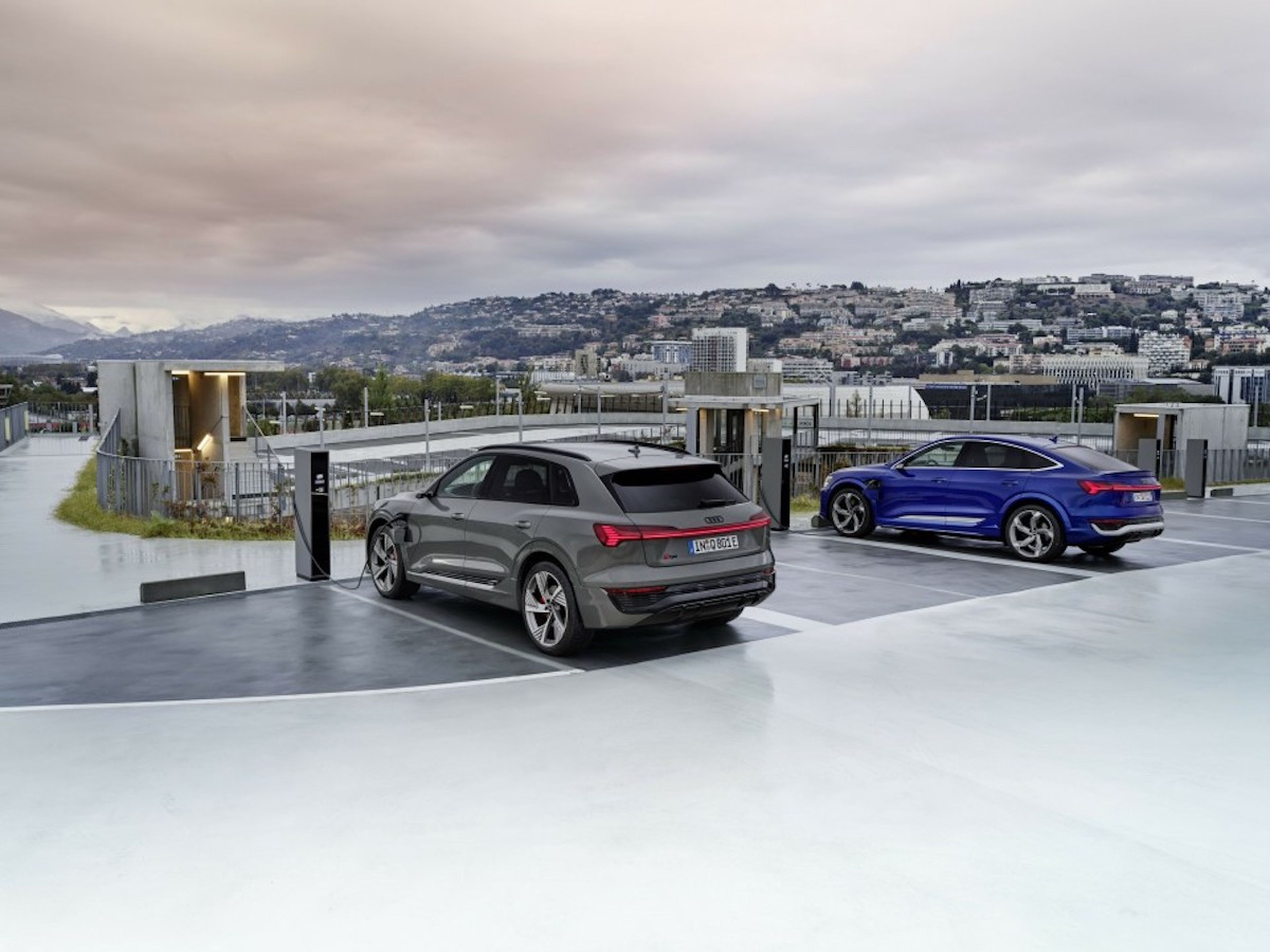 Audi charging recarga