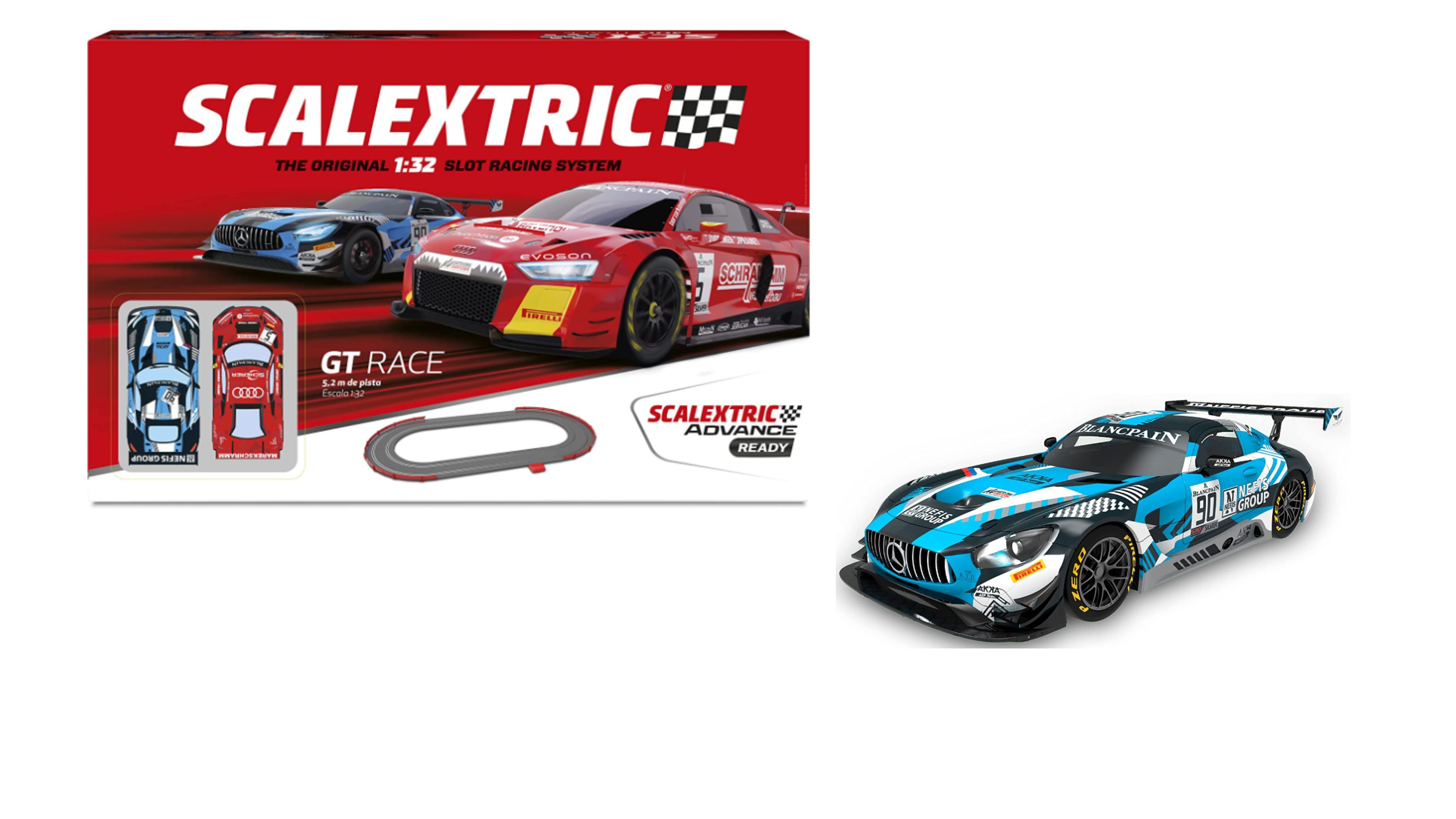 Slot Car para Scalextric 1/32, pista eléctrica de carreras, regalo