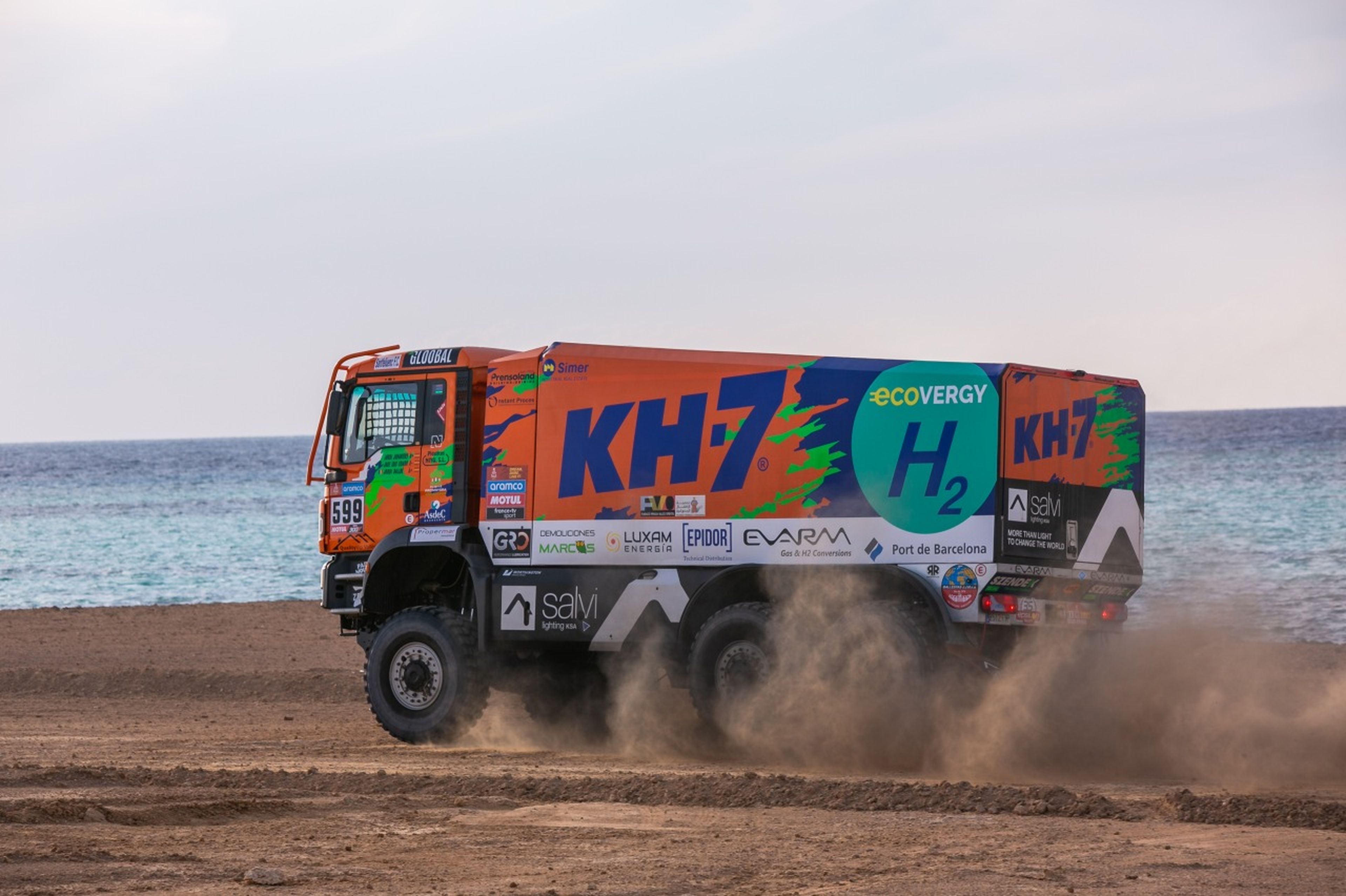 Camión hidrógeno Dakar KH-7