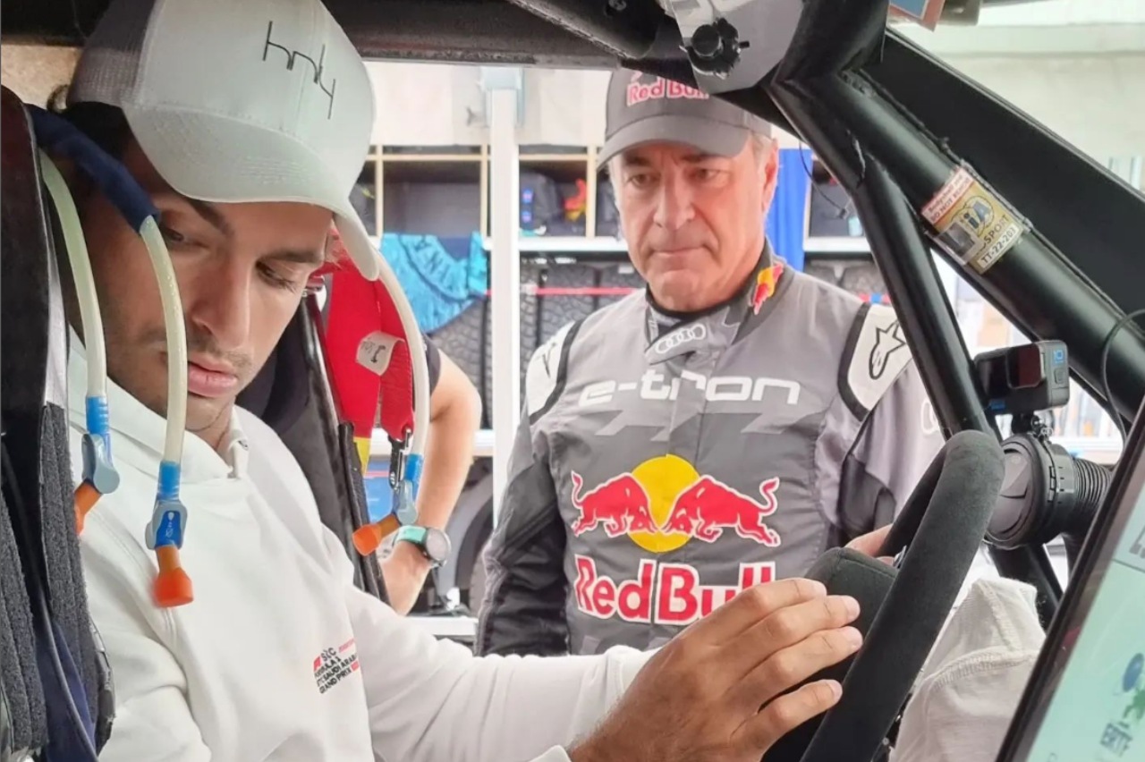 Carlos Sainz, de la F1 al Dakar para apoyar a su padreCarlos Sainz Jr.,  piloto de Ferrari en F1 -- F1 -