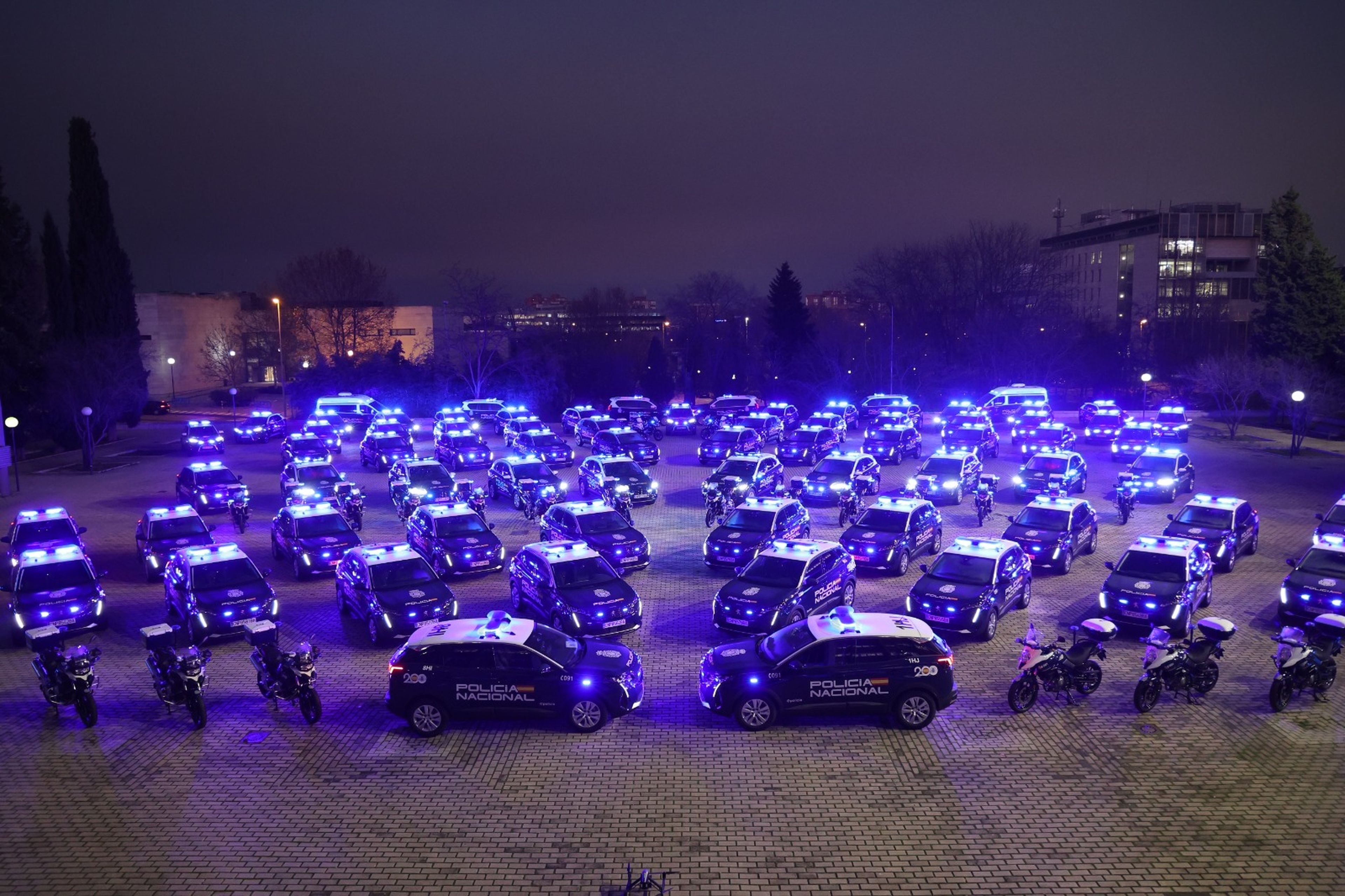 Nuevos coches Policía