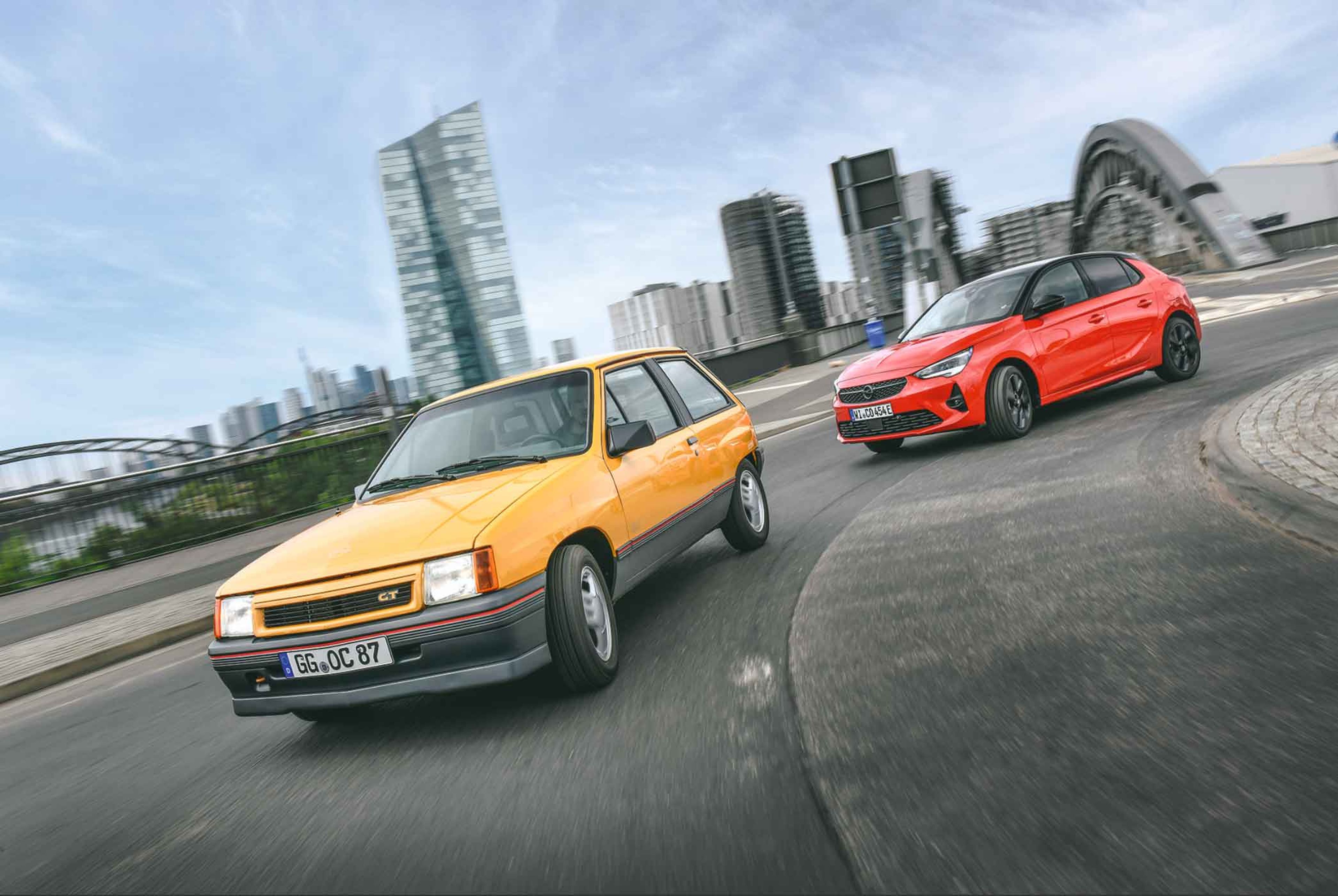 Opel Corsa ayer y hoy