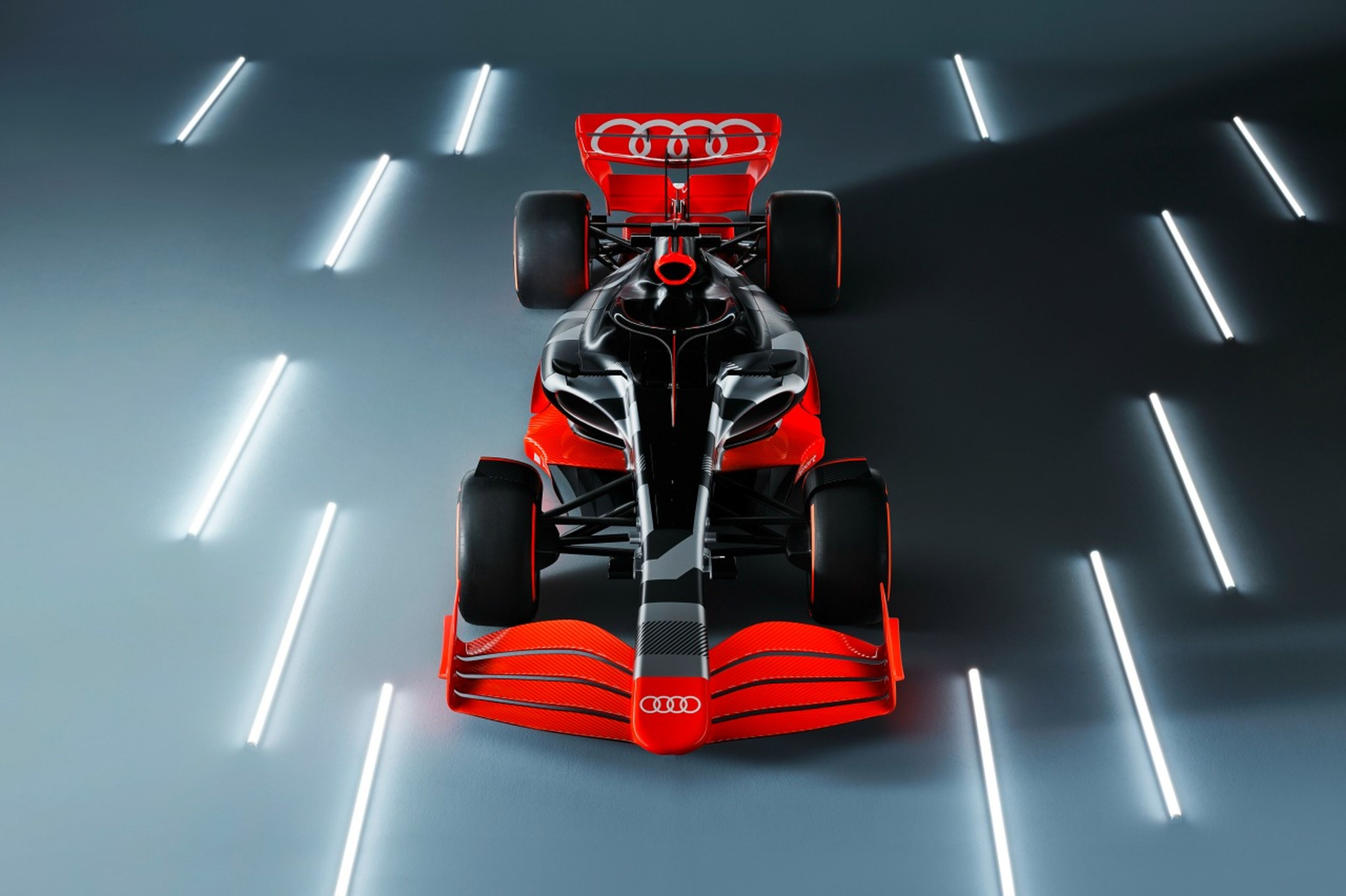 Audi coche F1 boceto